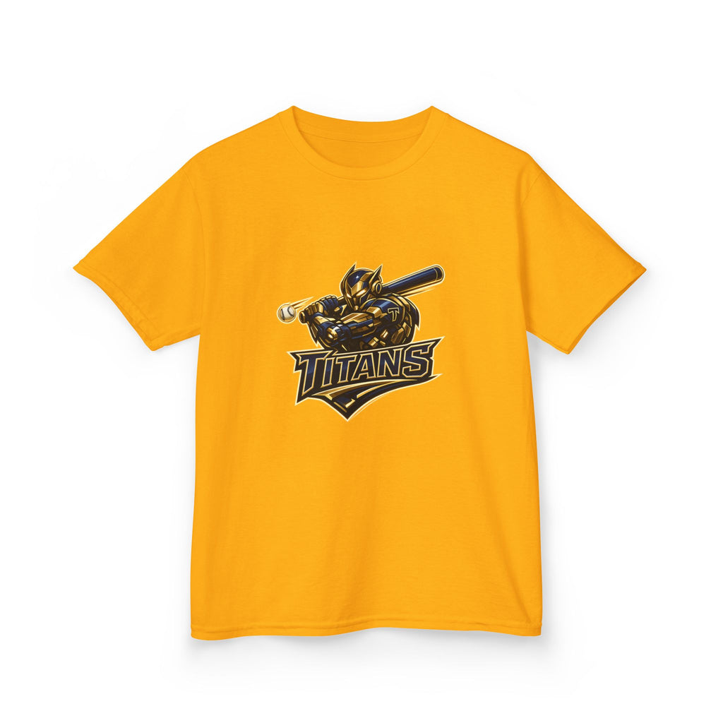 Titans Prime Youth Tee-Navy 'Future Titan' Back Print