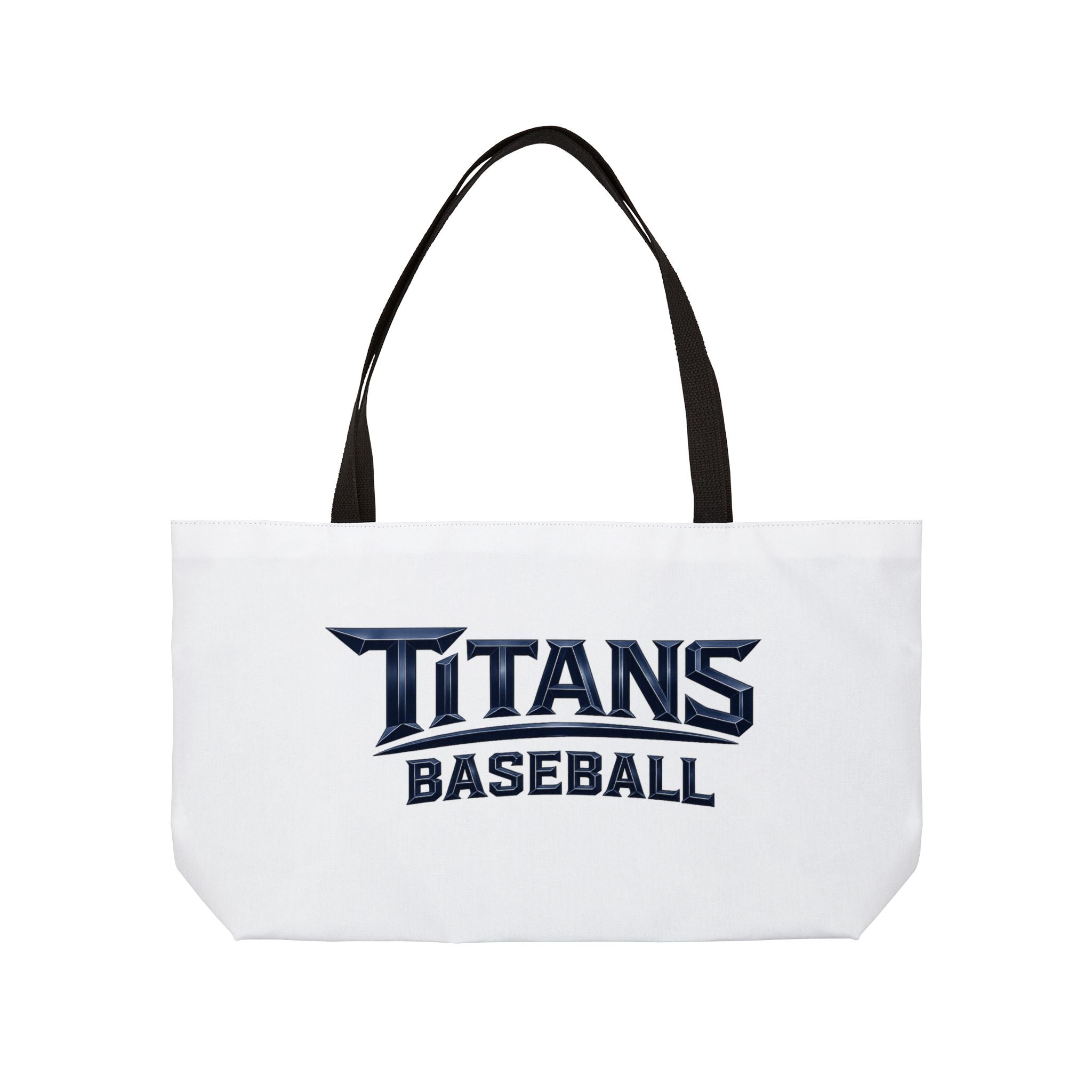 Titans Weekend Signature Tote Bag-White