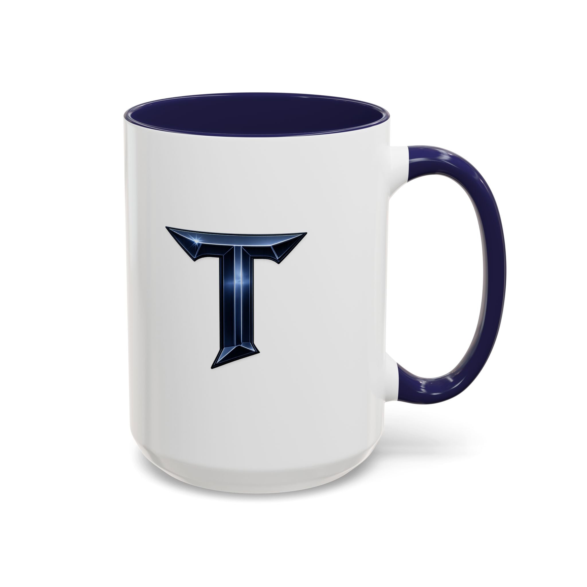 Titans Coffee Mug -White Navy T