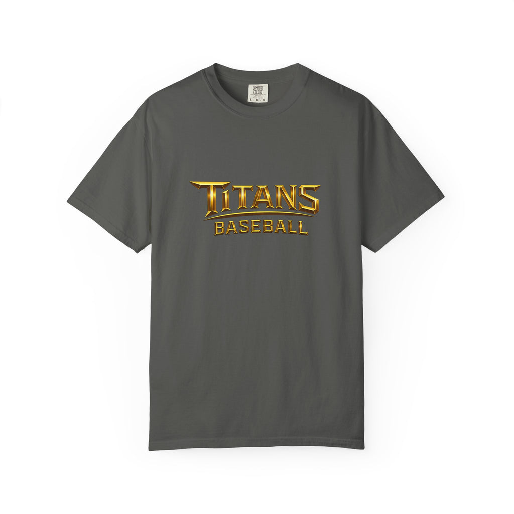 Titans Signature Men's T-Shirt-Gold Logo "Command The Game"