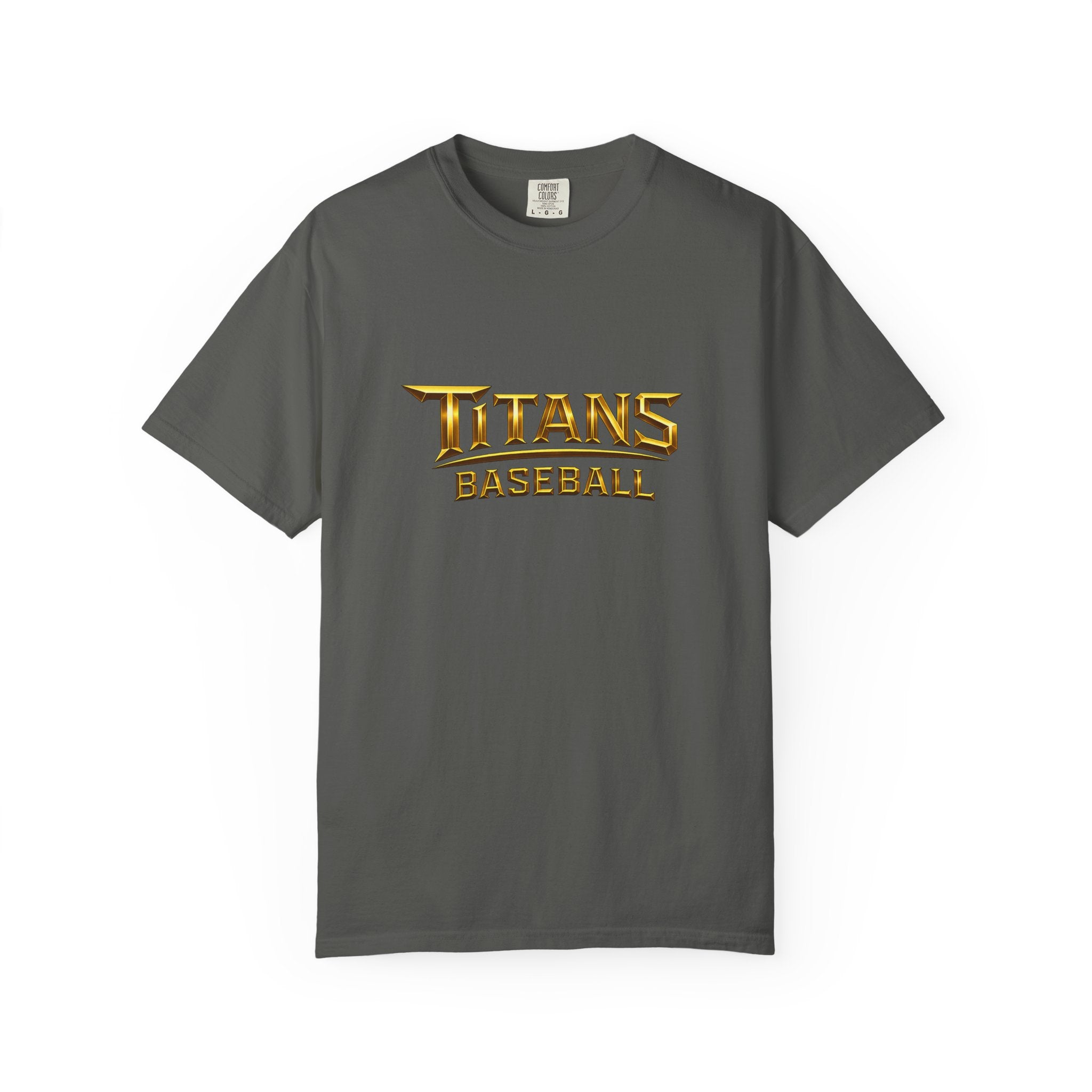 Titans Signature Men's T-Shirt-Gold Logo "Command The Game"