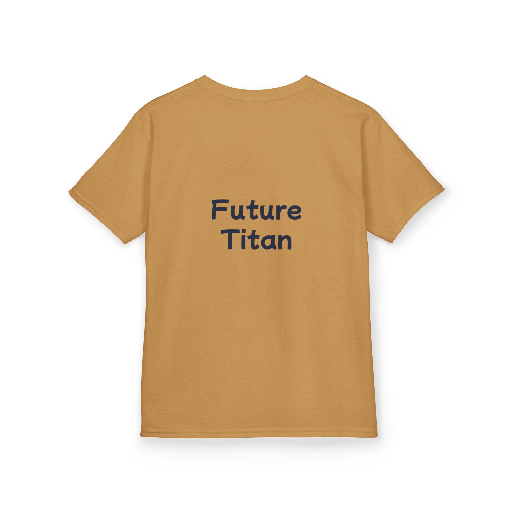 Titans Prime Youth Tee-Navy 'Future Titan' Back Print