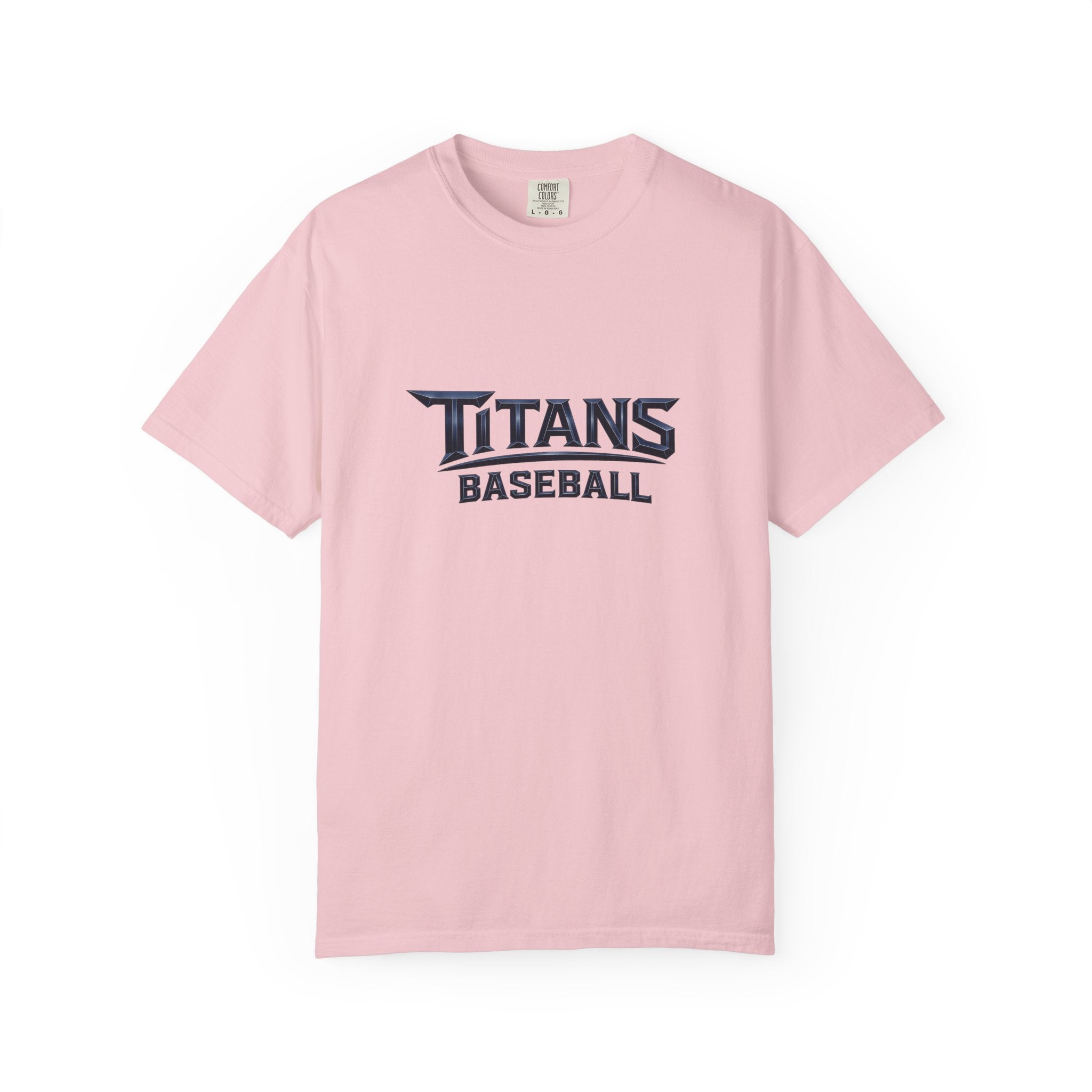 Titans Signature Men's T-Shirt-Navy Logo "Command The Game"