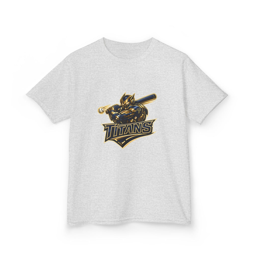 Titans Prime Youth Tee-Navy 'Future Titan' Back Print