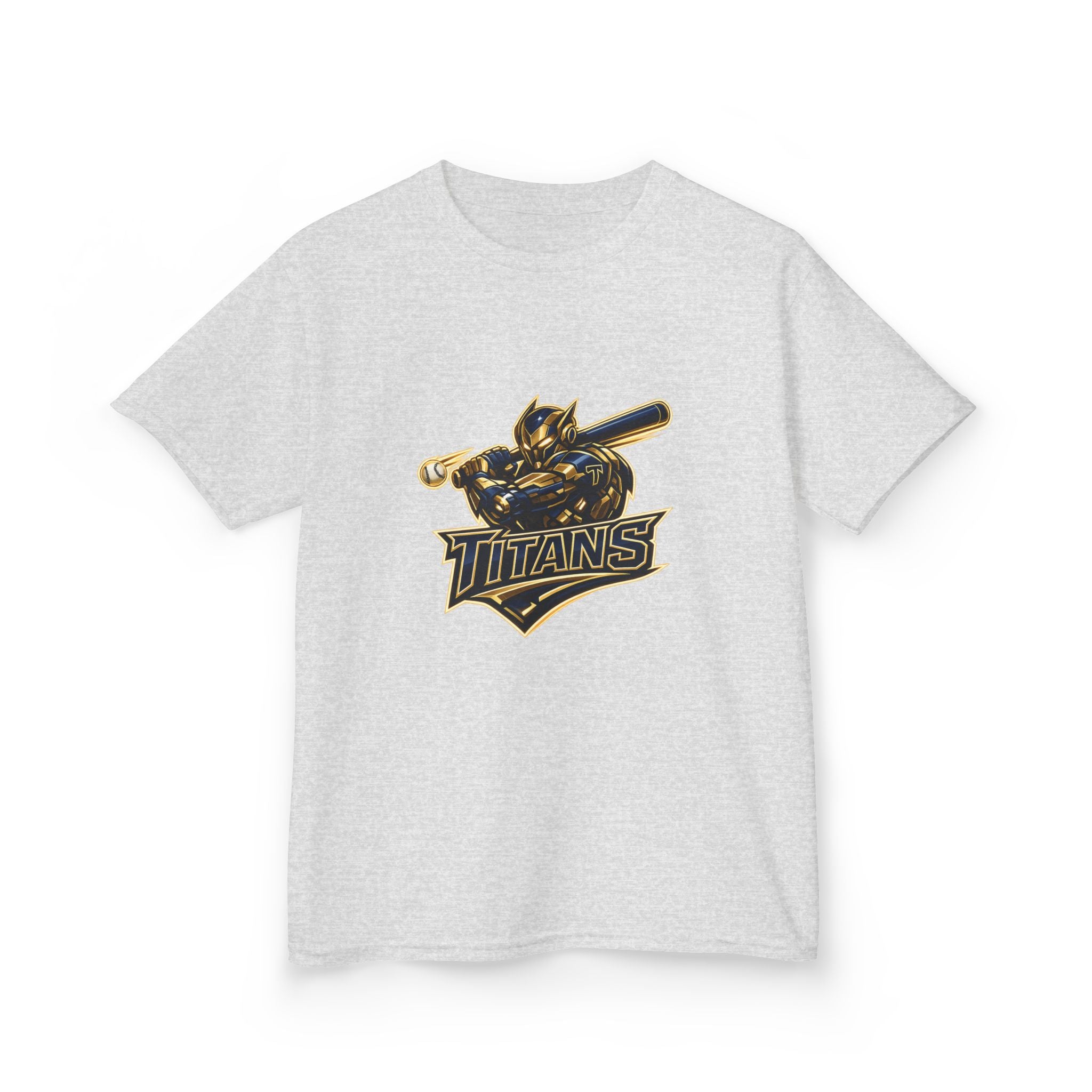 Titans Prime Youth Tee-Navy 'Future Titan' Back Print
