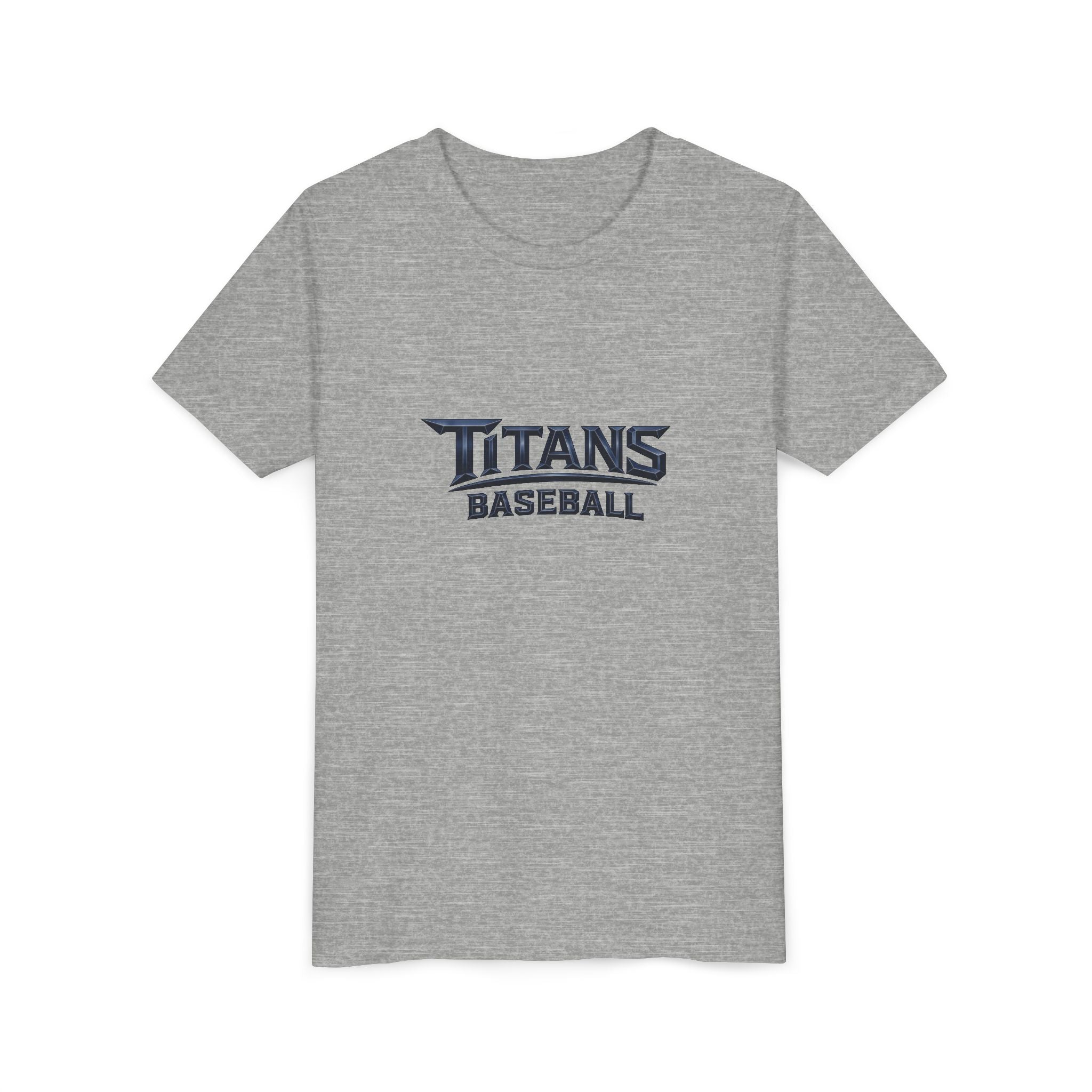 Titans Signature Youth Tee-Navy Logo