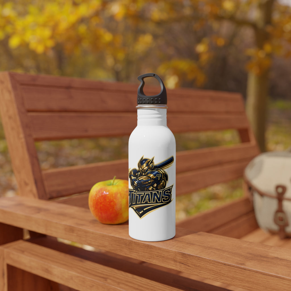 Titans Prime Stainless Steel Water Bottle-White