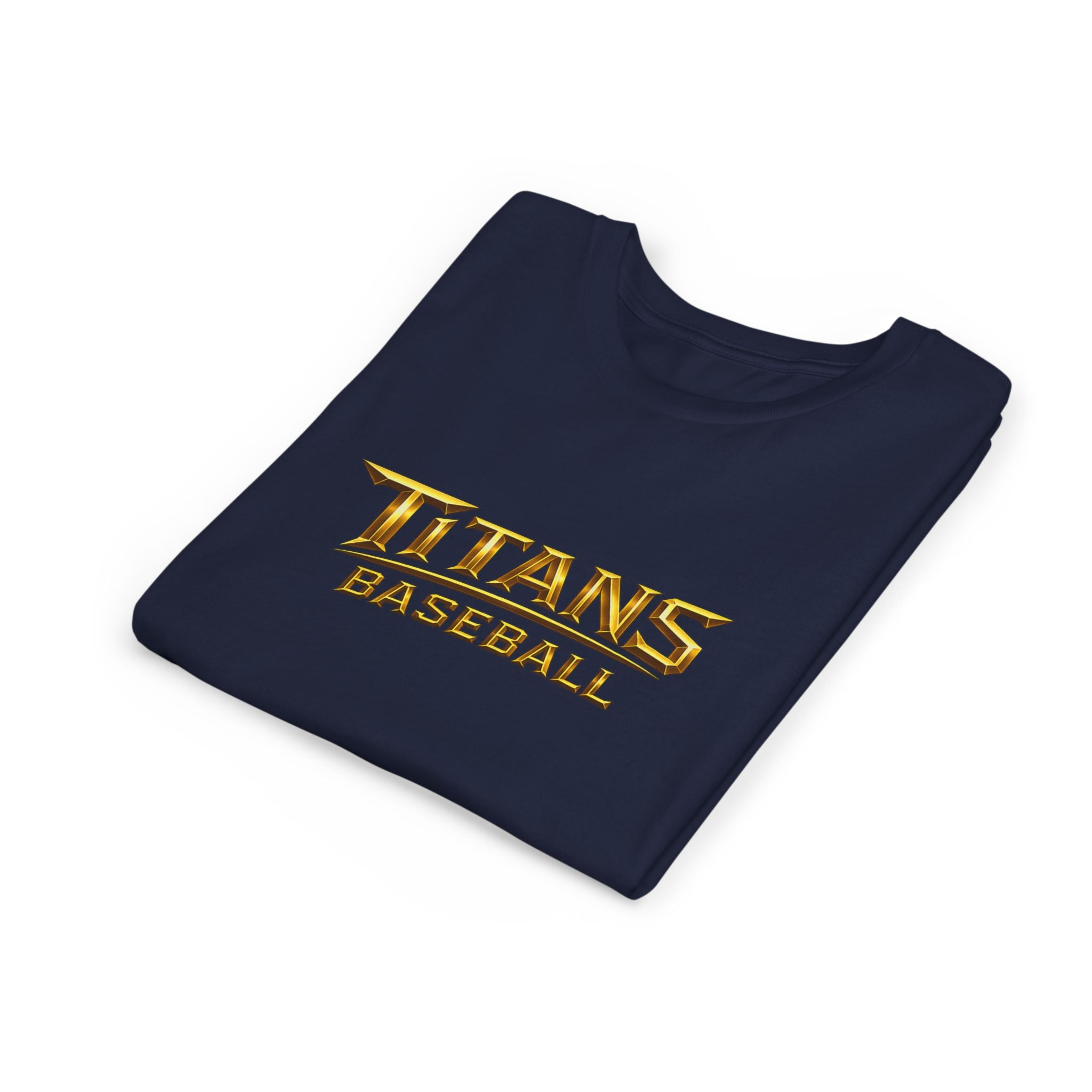 Titans Signature Youth Tee-Gold Logo