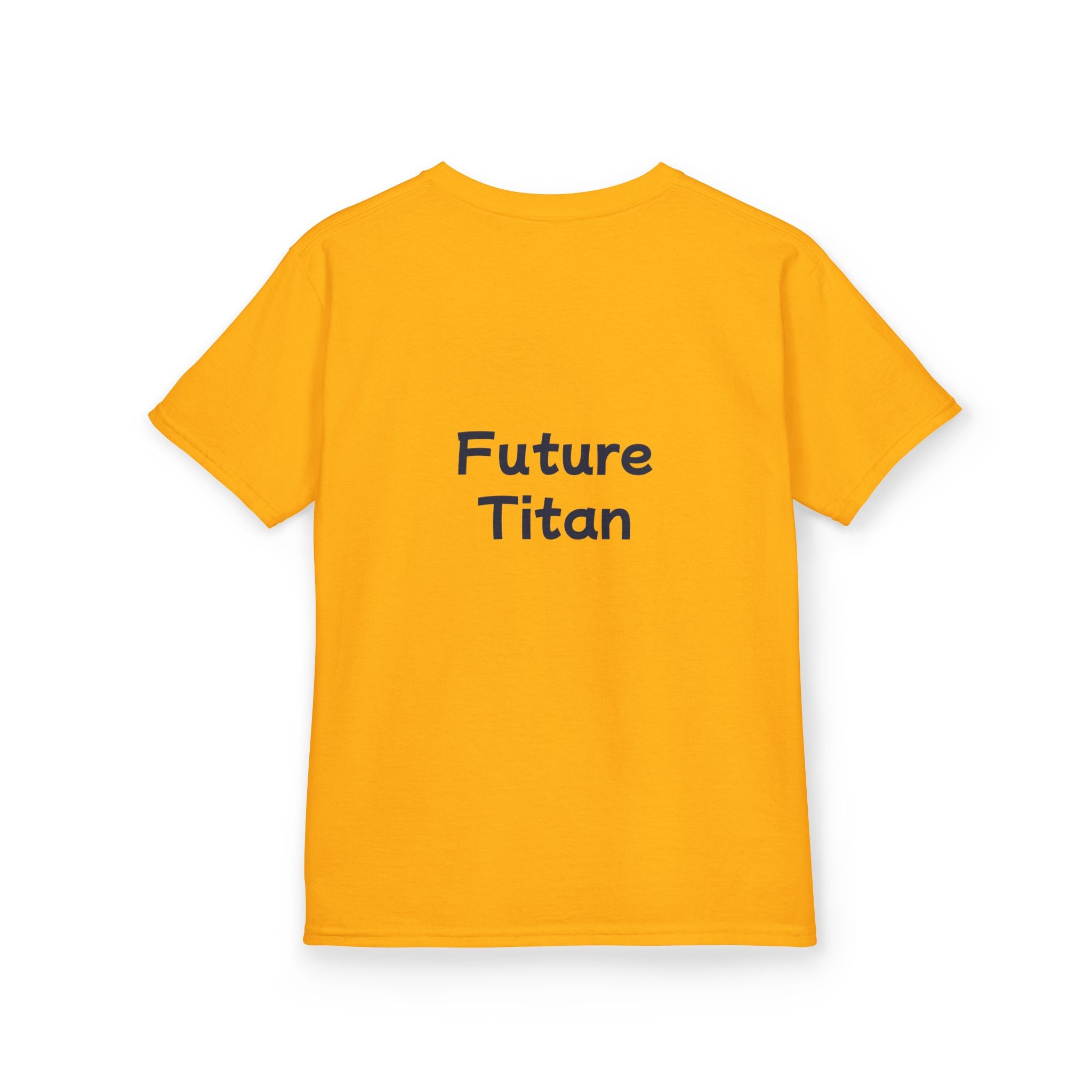 Titans Prime Youth Tee-Navy 'Future Titan' Back Print