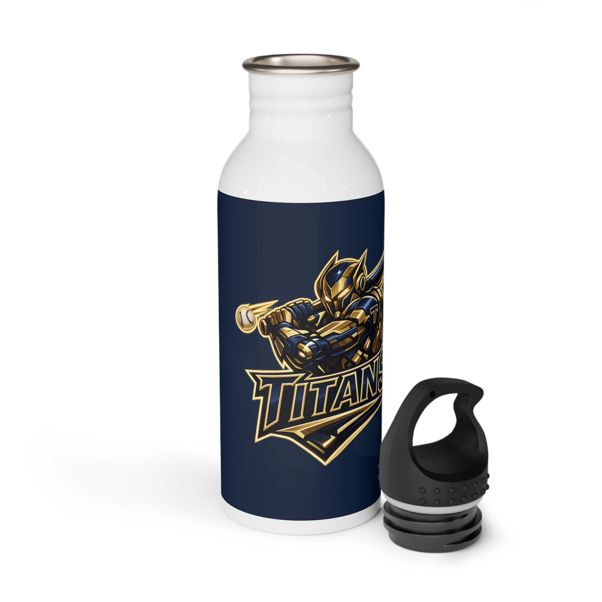 Titan Prime Stainless Steel Water Bottle-Navy