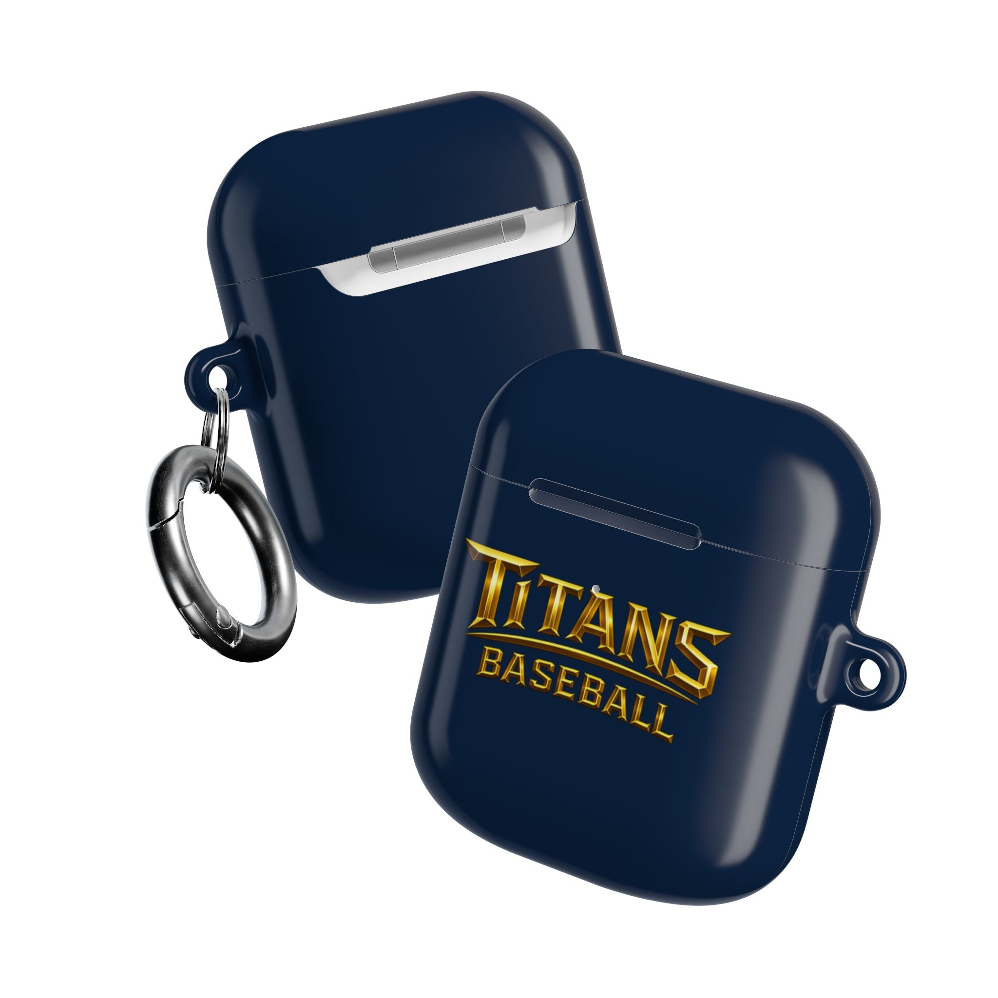 Titans Signature AirPod Case-Gold Logo