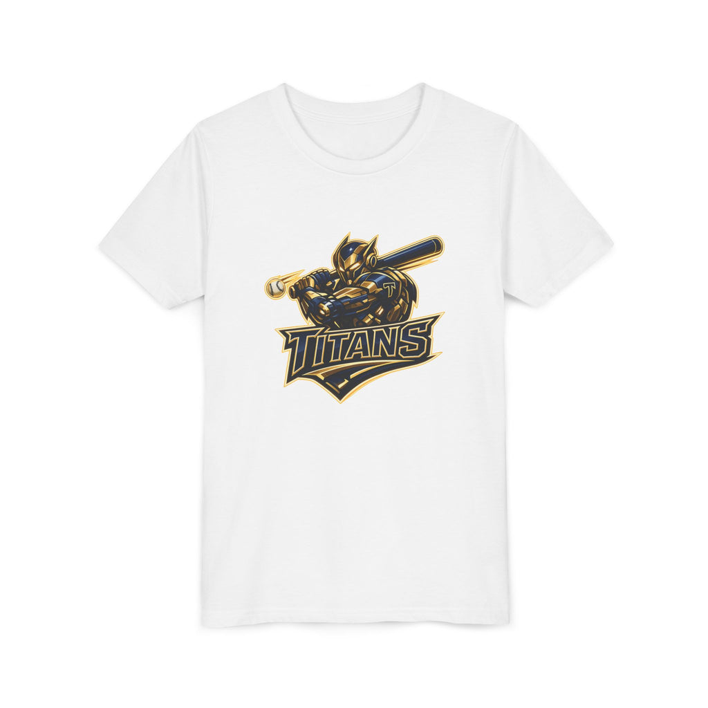 Titans Prime Youth Tee-Navy "Unleash The Titans"