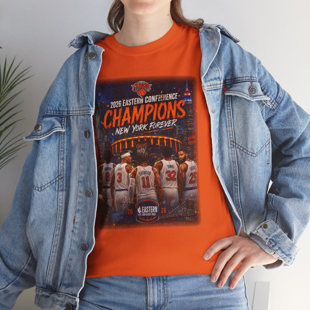 New York Knicks Starting 5 Eastern Conference Finals T-Shirt