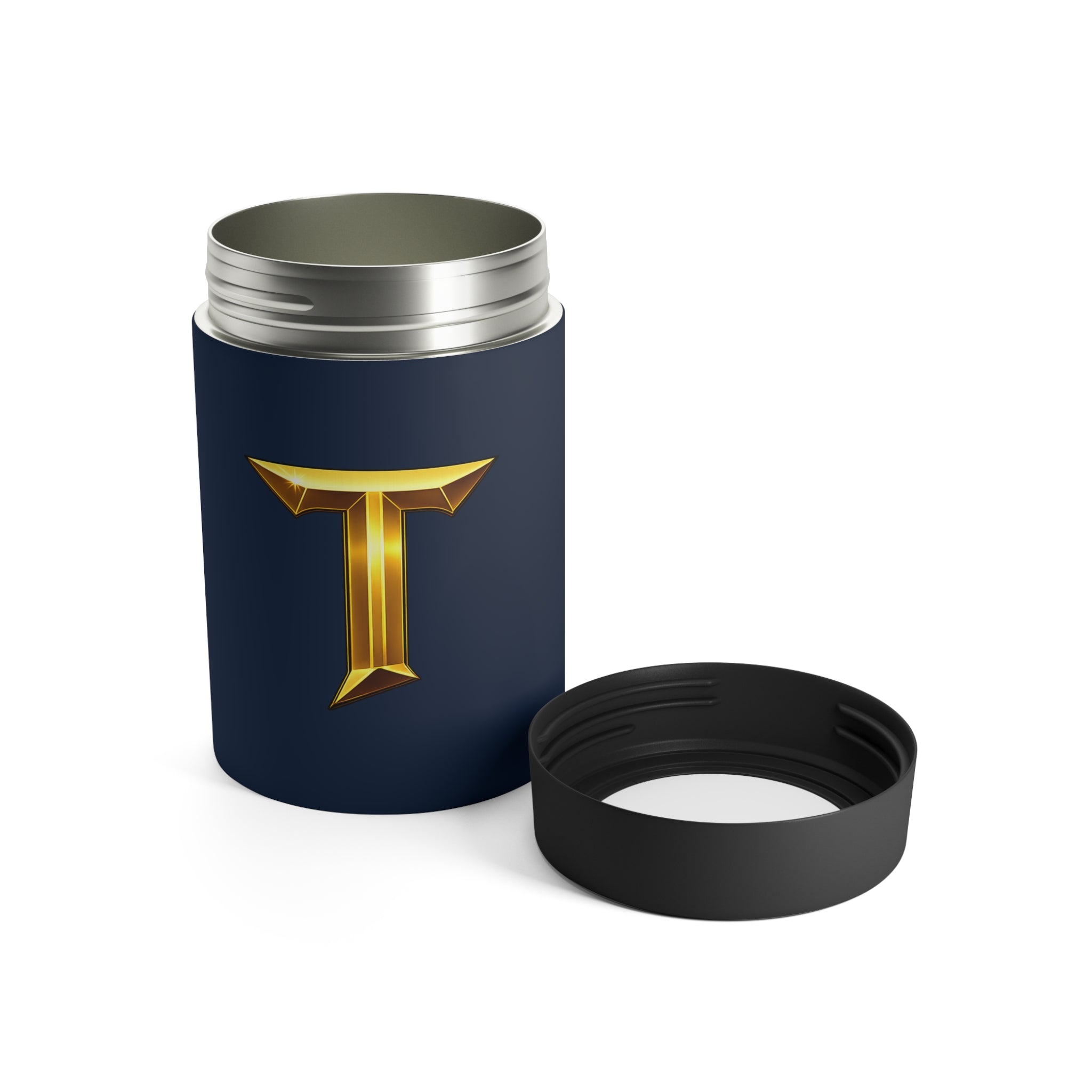 Titans Navy Insulated Beverage Holder-T Logo