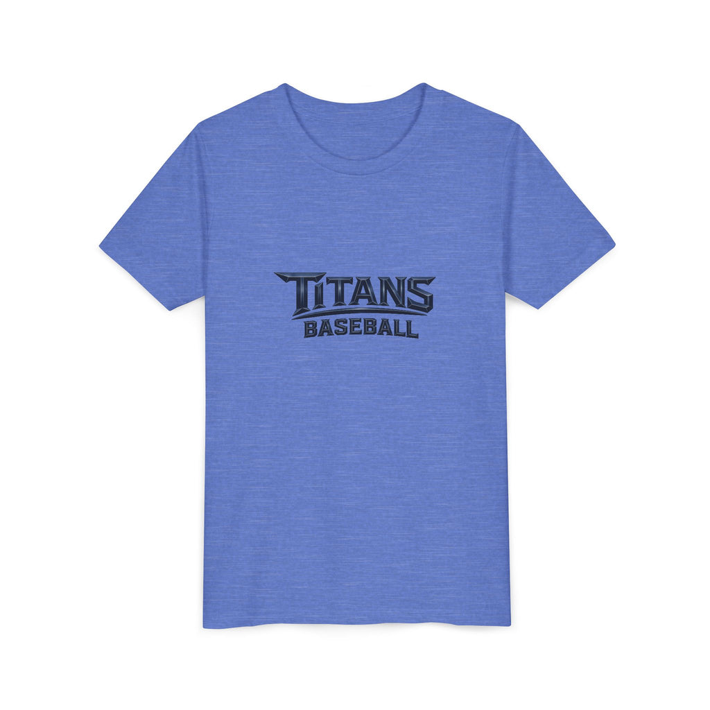 Titans Signature Youth Tee-Navy Logo