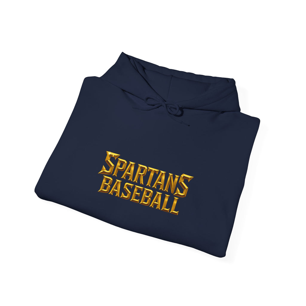 Spartans Signature Men's Hoodie-Gold Logo