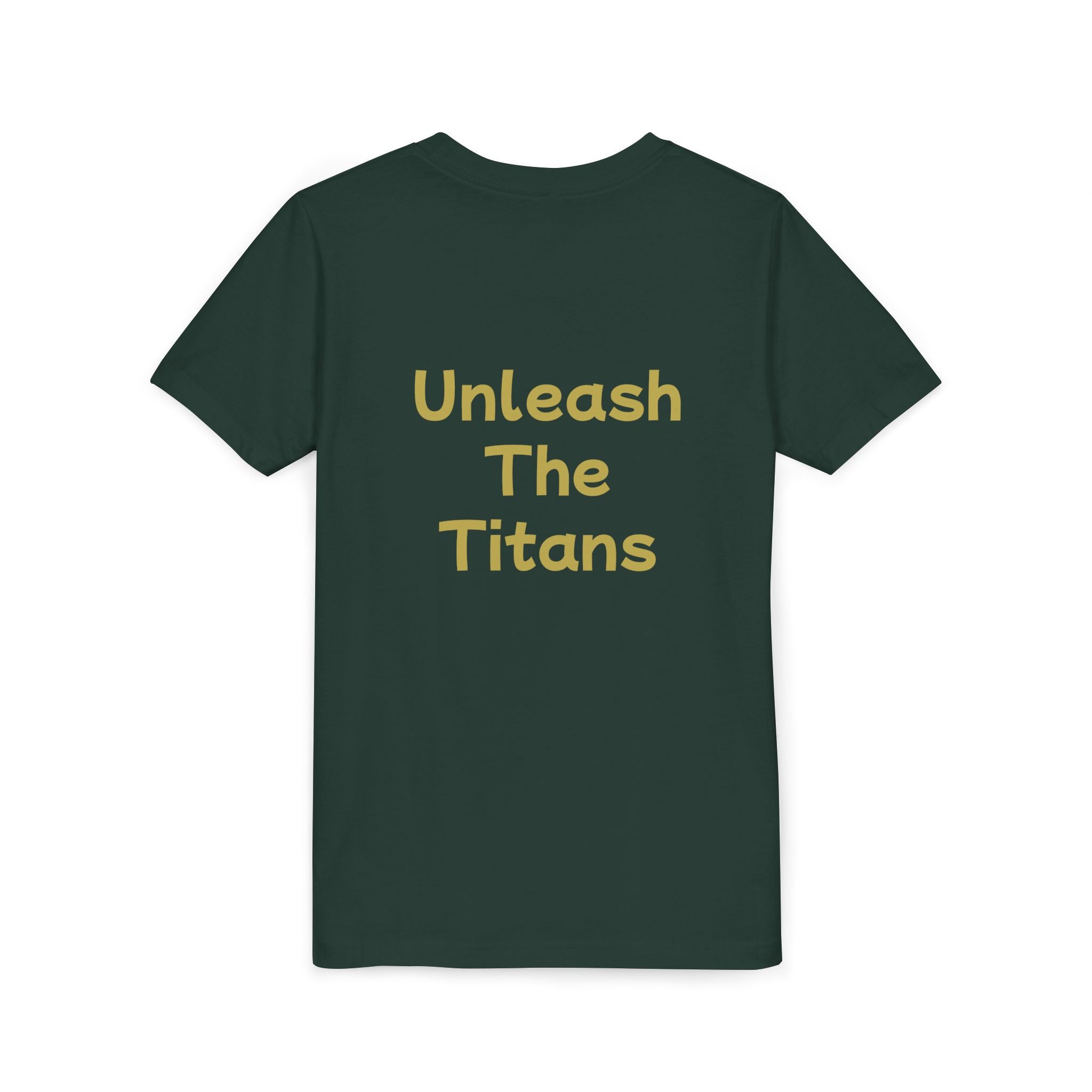 Titans Prime Youth Tee-Gold "Unleash The Titans"