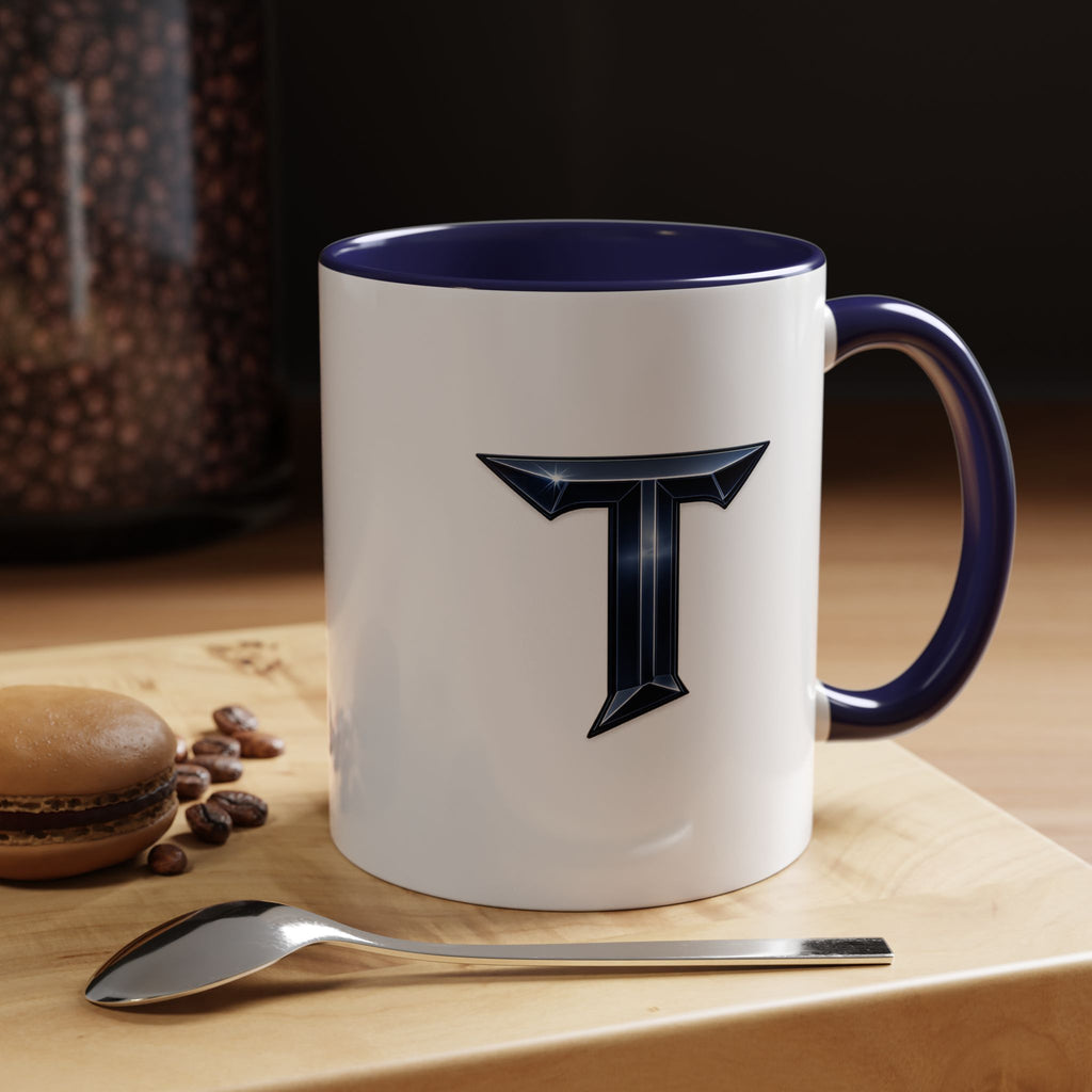 Titans Coffee Mug -White Navy T