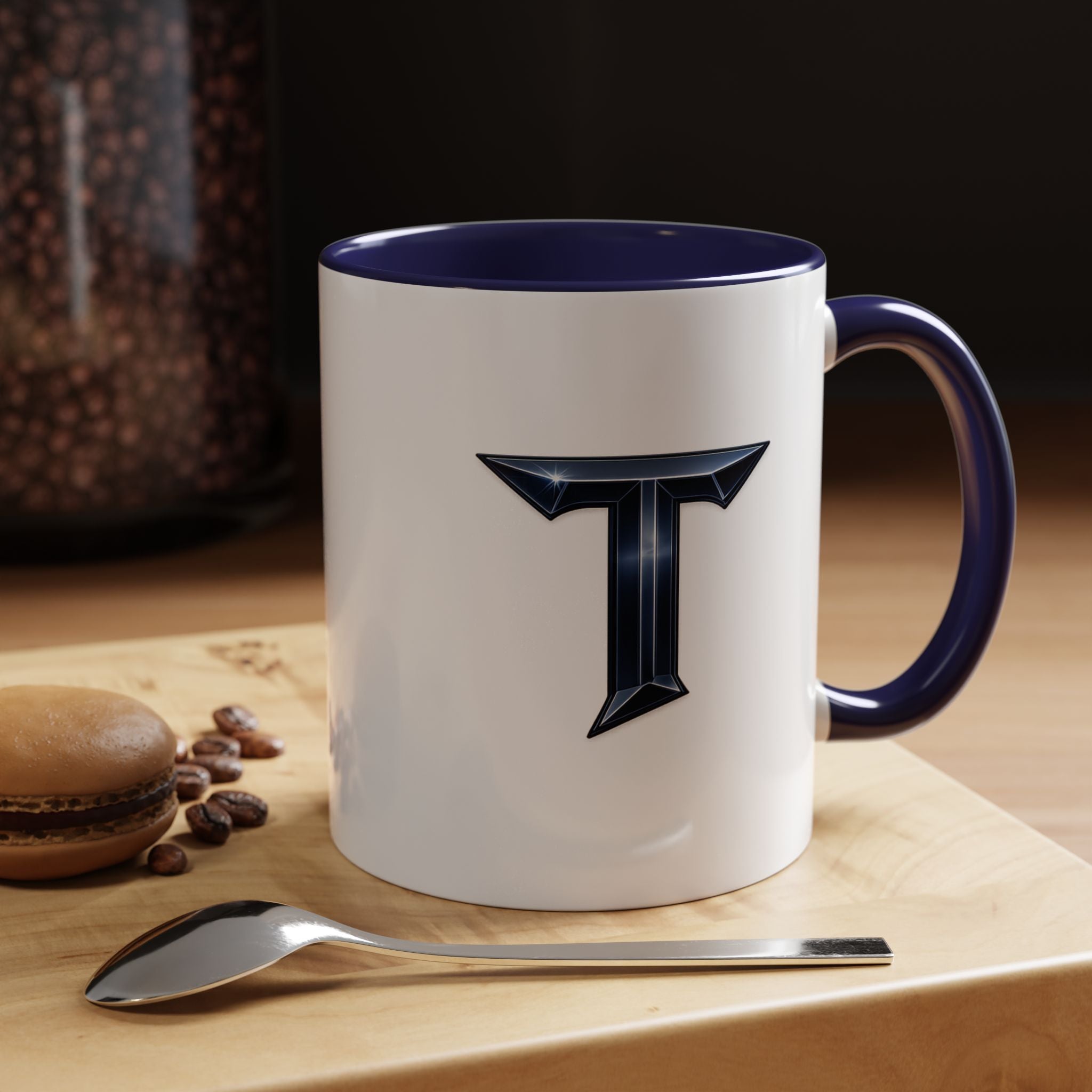 Titans Coffee Mug -White Navy T
