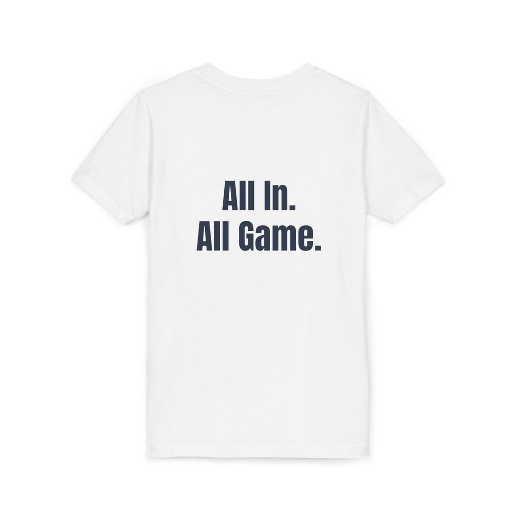 Titans Signature Youth Short Sleeve Tee-Navy Logo