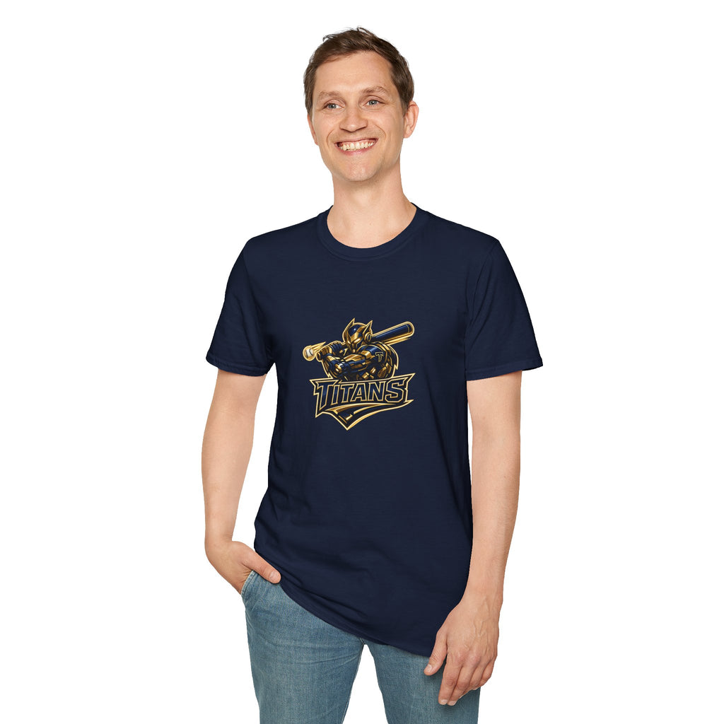 Titans Baseball Prime Logo Adult T-Shirt