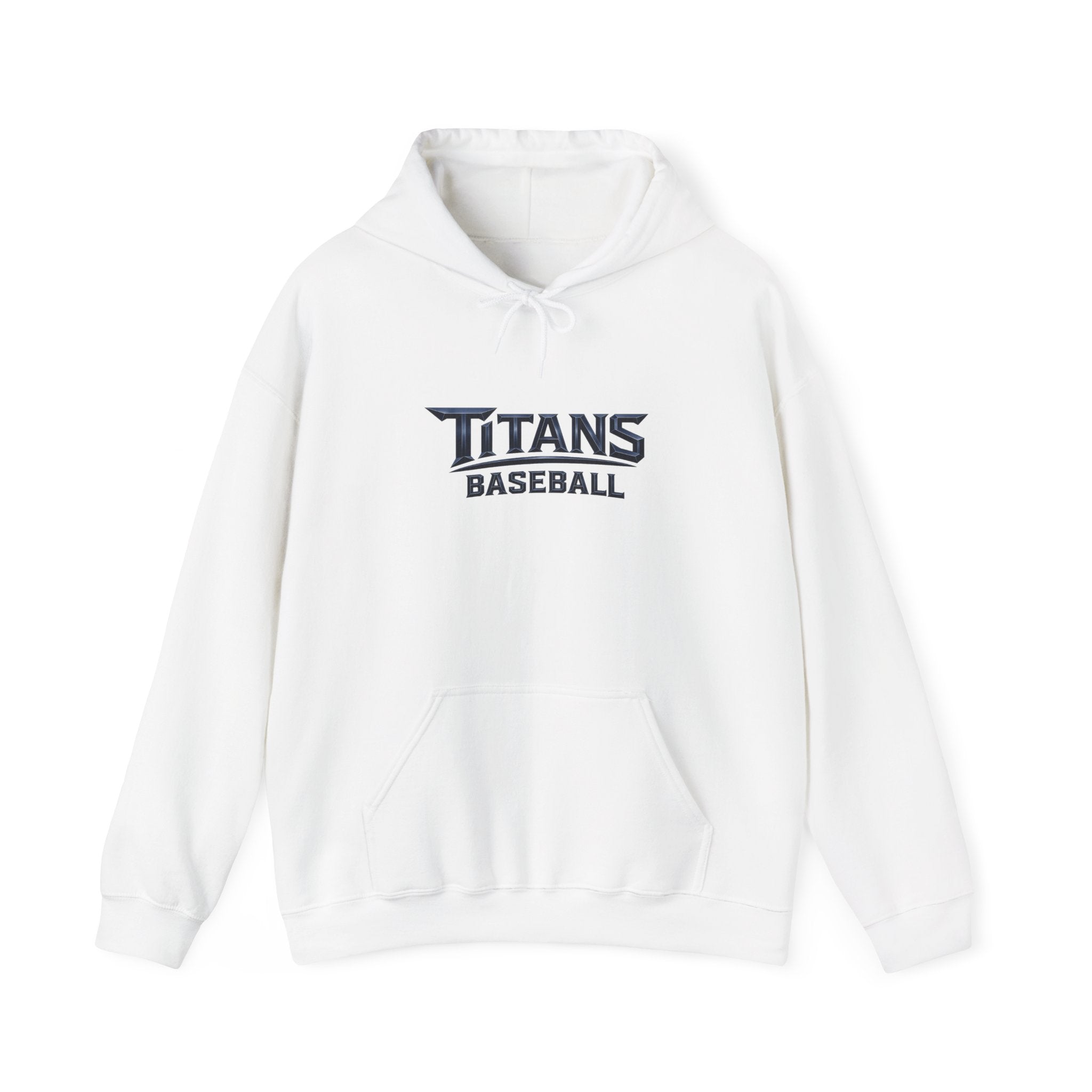 Titans Women's Signature Hoodie-Navy Logo