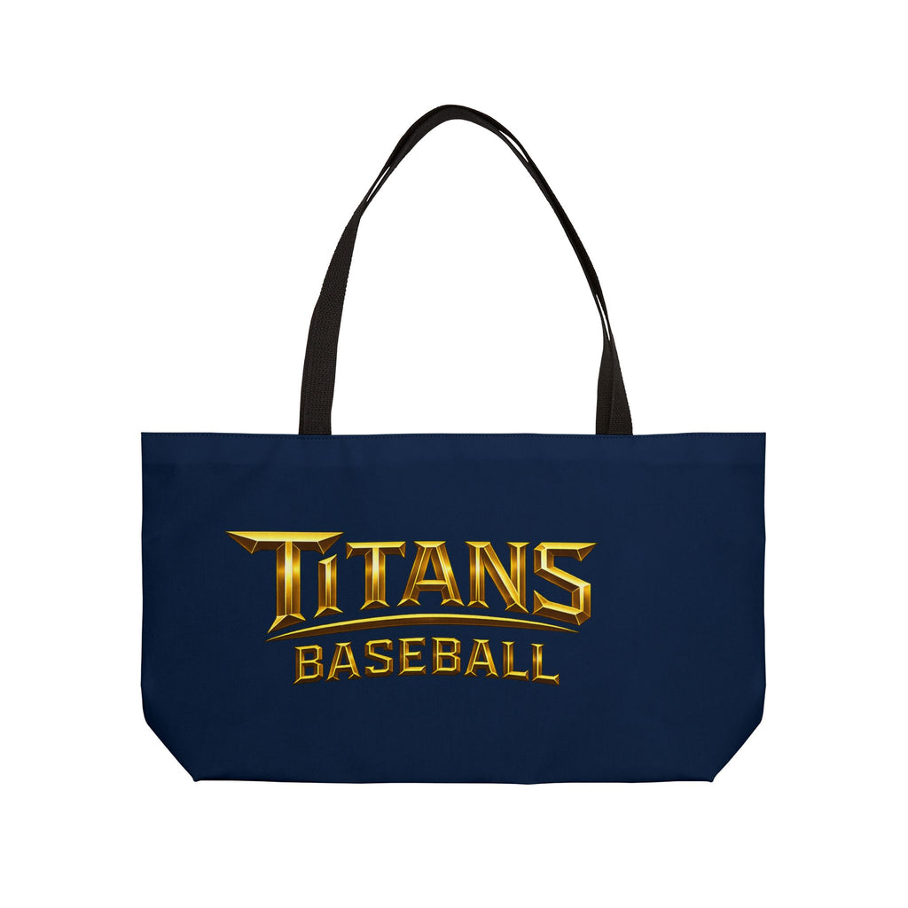 Titans Weekender Tote Bag-Navy