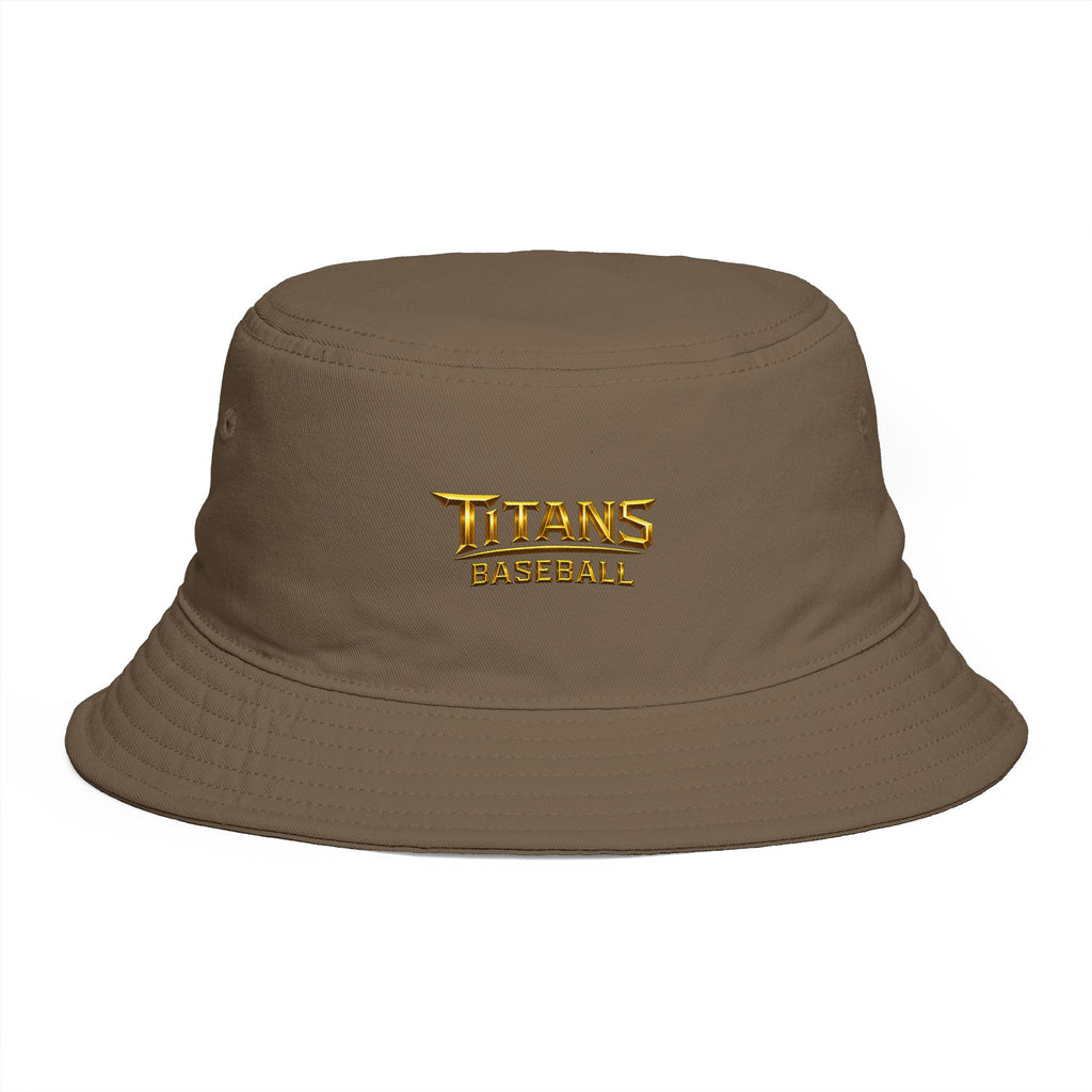 Titans Signature Embroidered Bucket Hat-Gold Logo