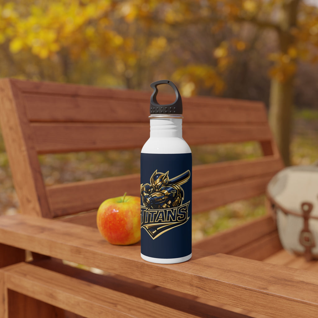 Titan Prime Stainless Steel Water Bottle-Navy