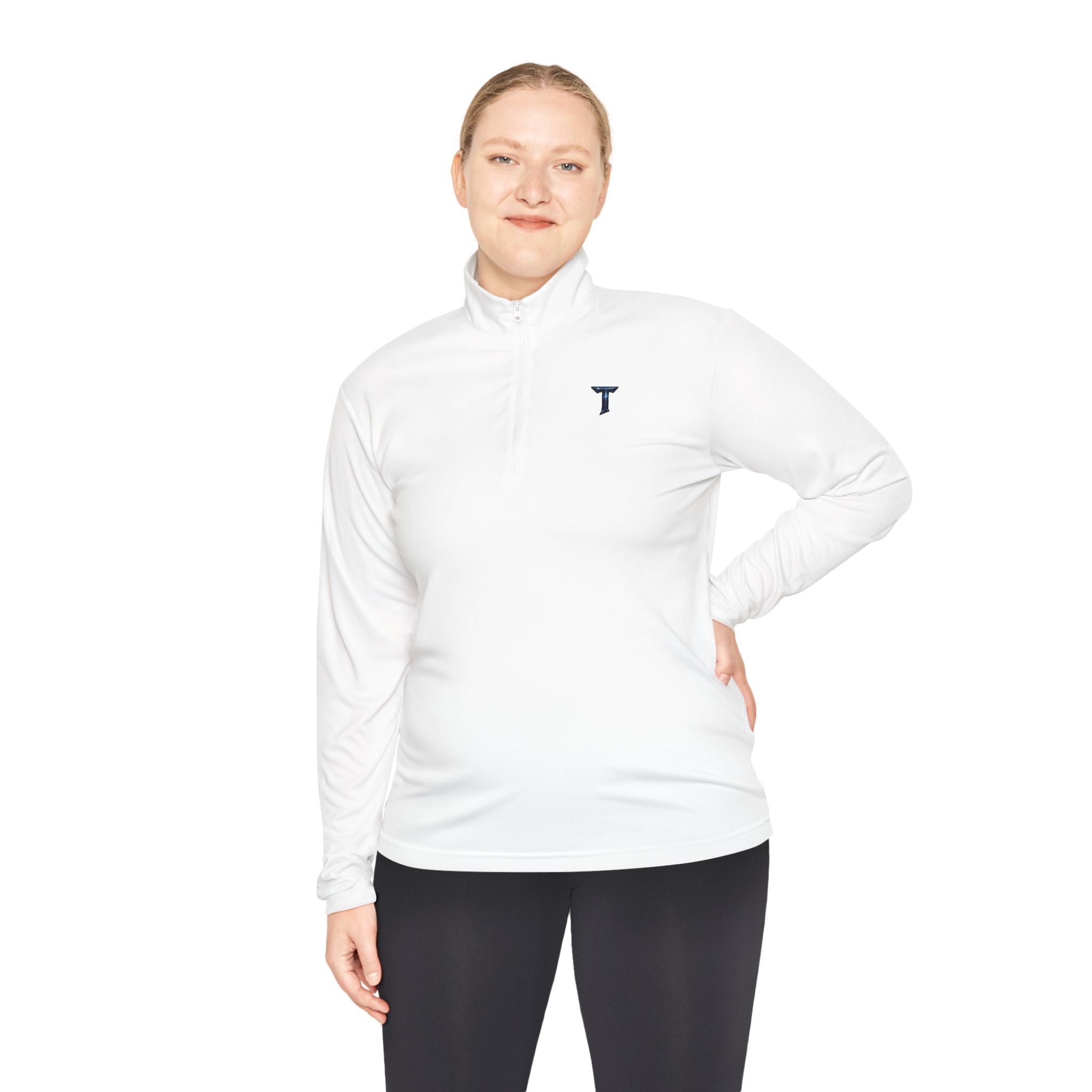 Titans Quarter-Zip Pullover-Navy T