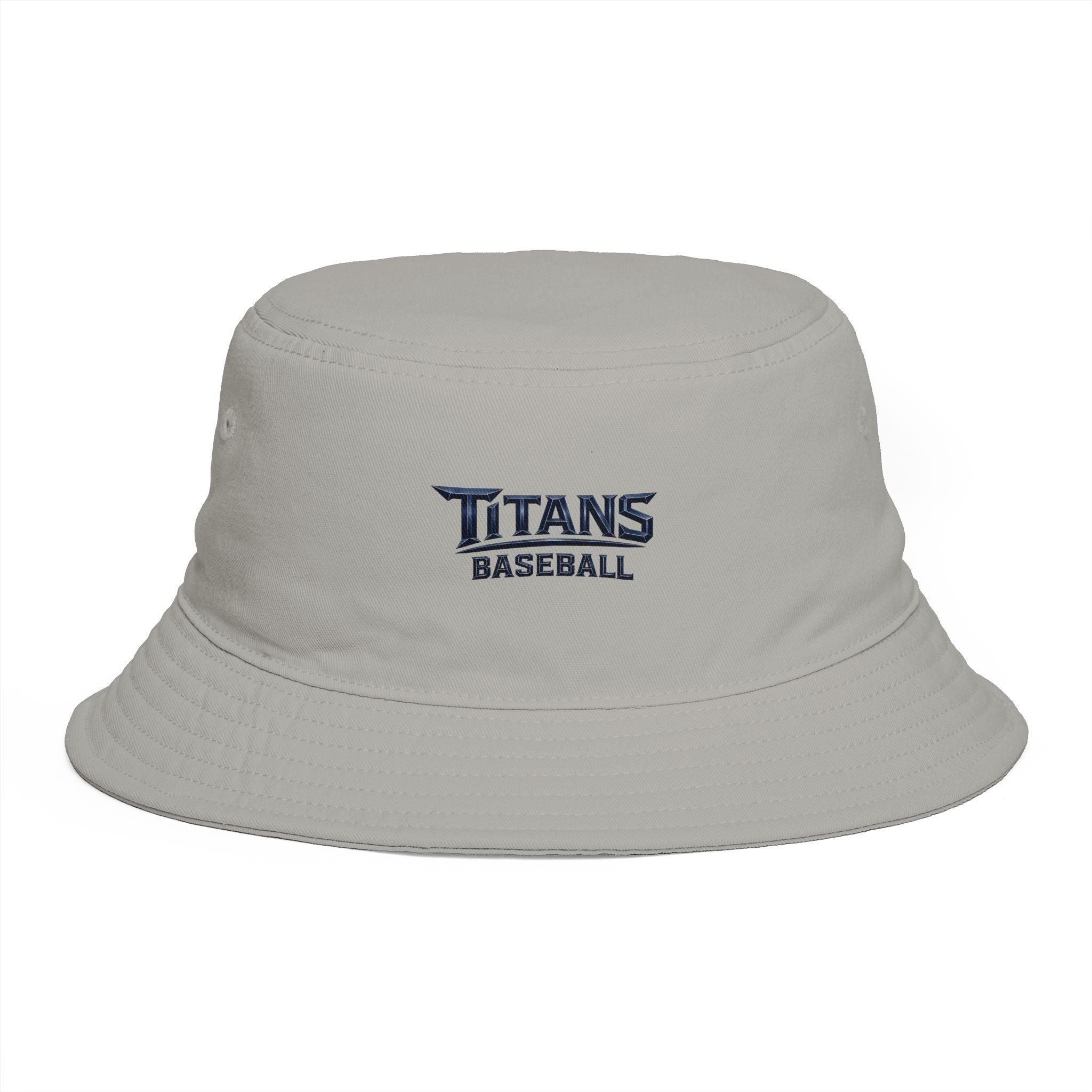 Titans Signature Embroidered Bucket Hat-Blue Logo