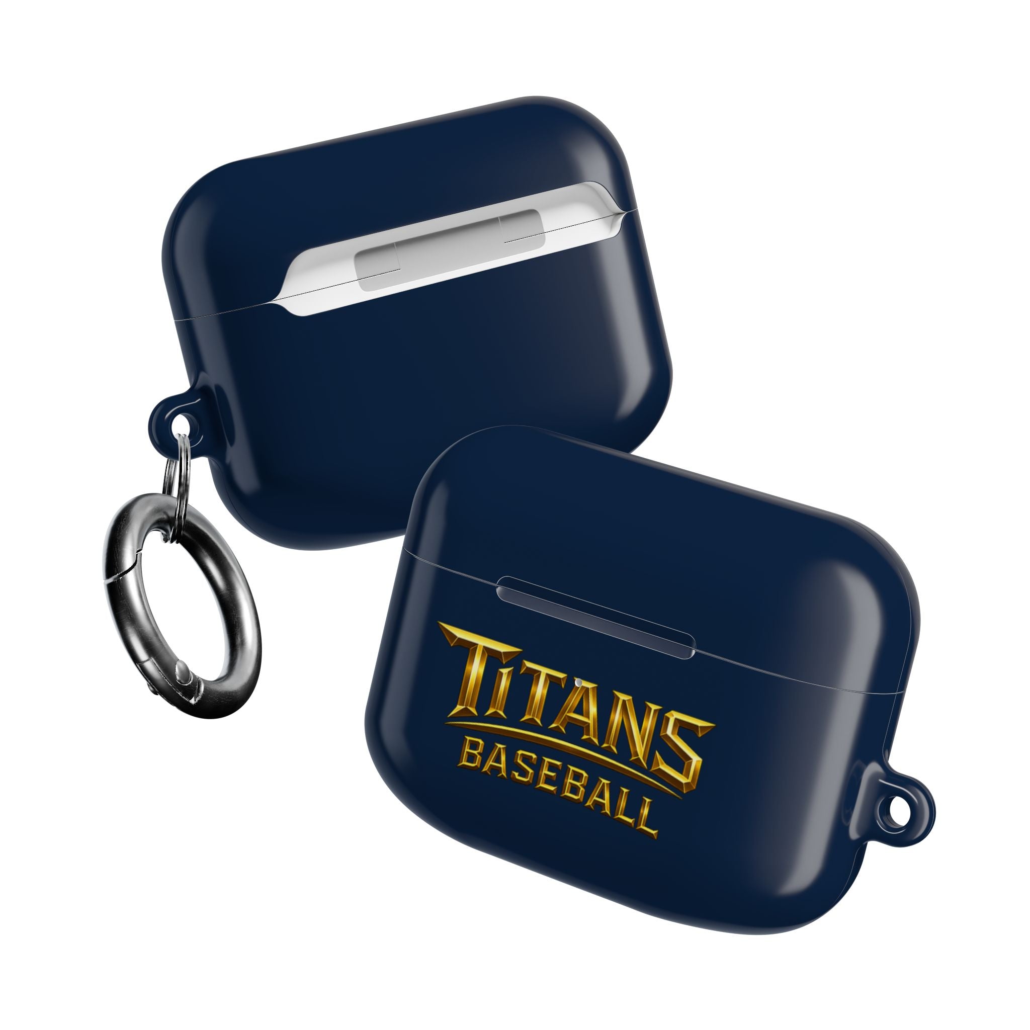 Titans Signature AirPod Case-Gold Logo