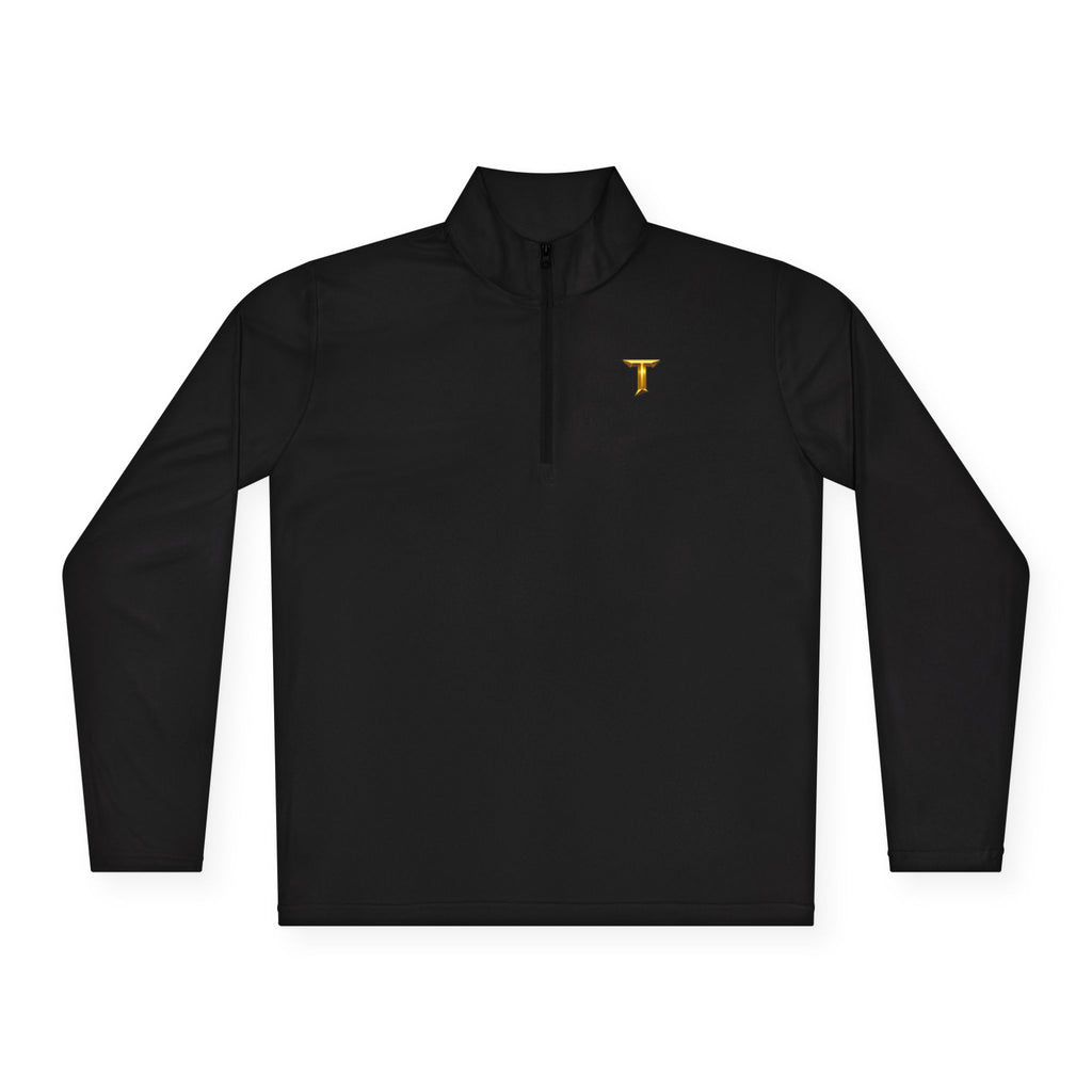 Titans Quarter-Zip Pullover-Gold T