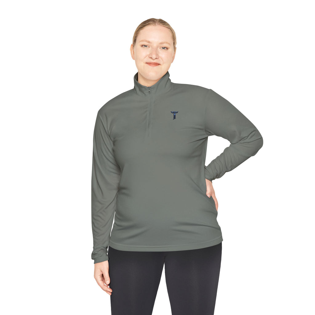 Titans Quarter-Zip Pullover-Navy T