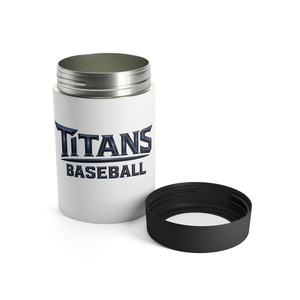Titans Signature Can Cooler-Navy Logo