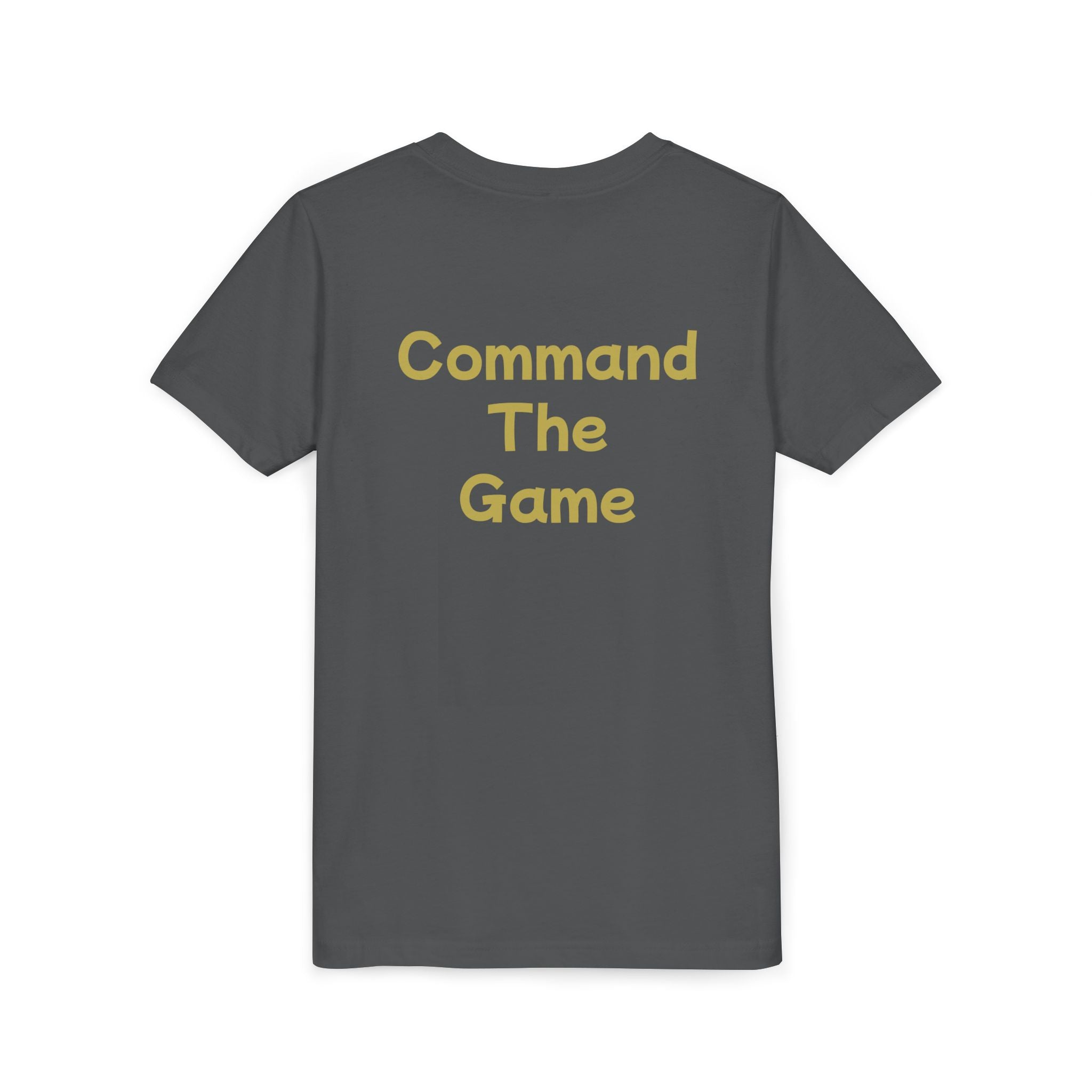 Titans Signature Youth Tee-Gold Logo "Command The Game"