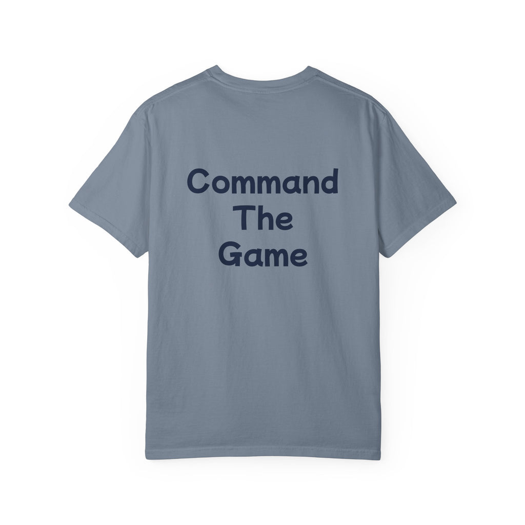 Titans Signature Men's T-Shirt-Navy Logo "Command The Game"