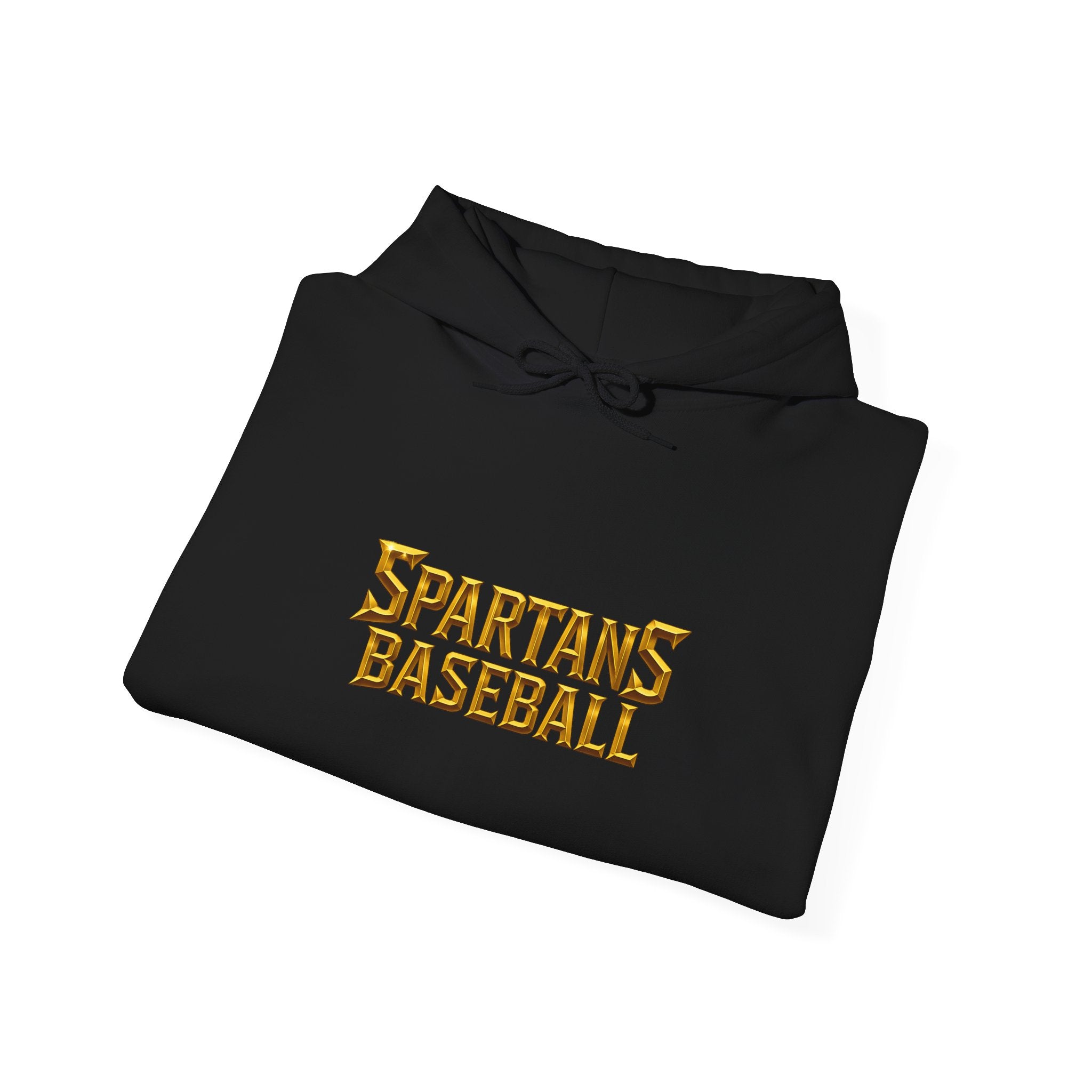 Spartans Signature Men's Hoodie-Gold Logo