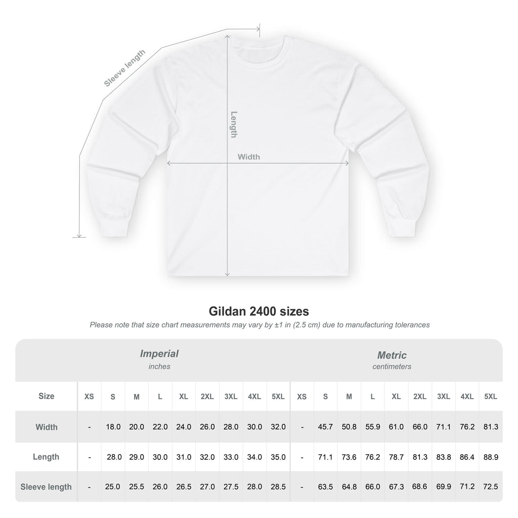 Titans Signature Long Sleeve Tee-Navy Logo