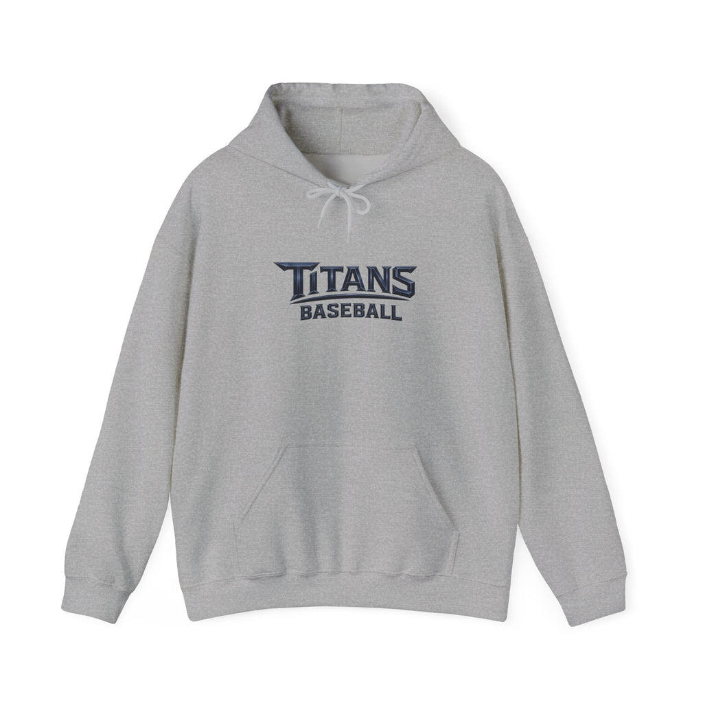 Titans Women's Signature Hoodie-Navy Logo