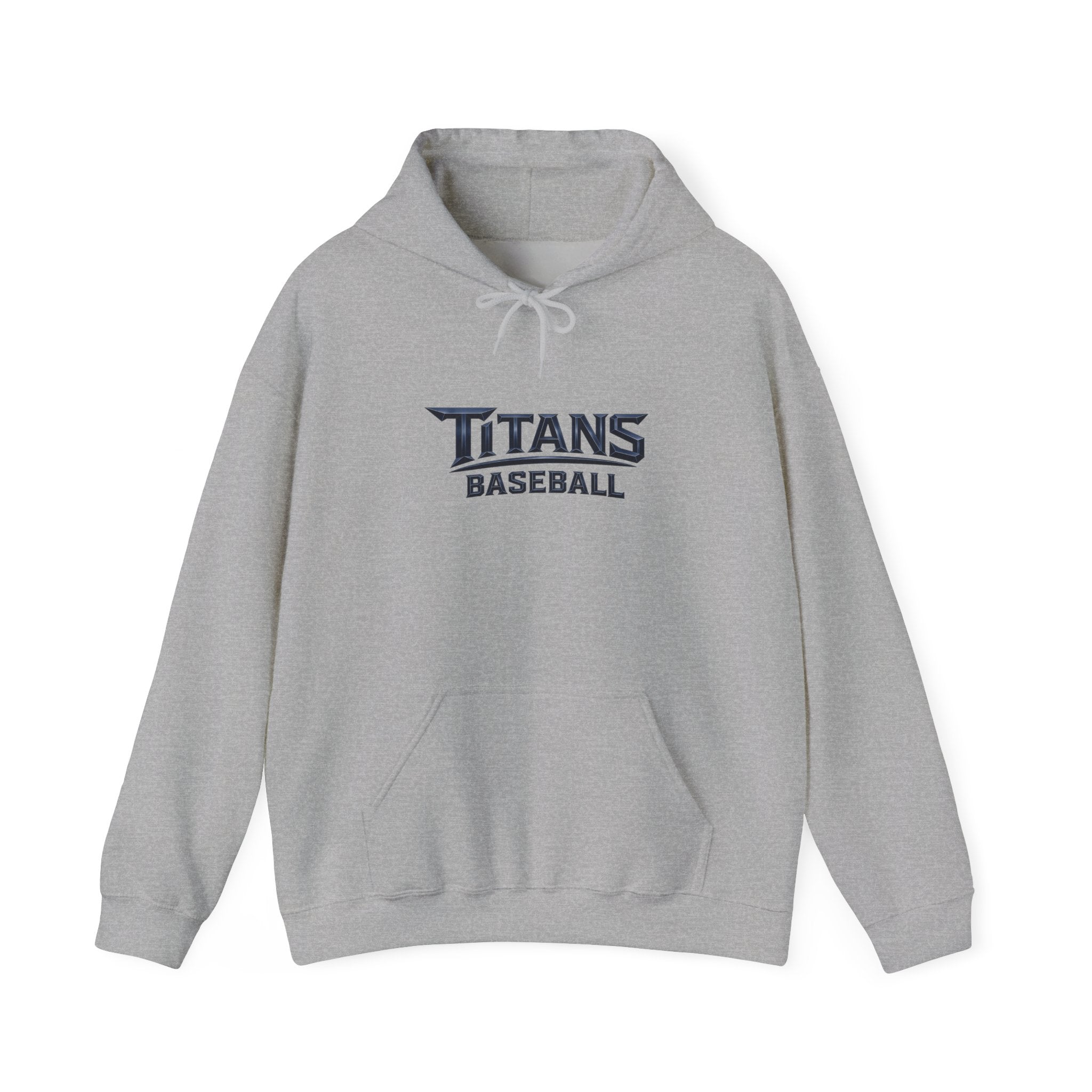Titans Women's Signature Hoodie-Navy Logo