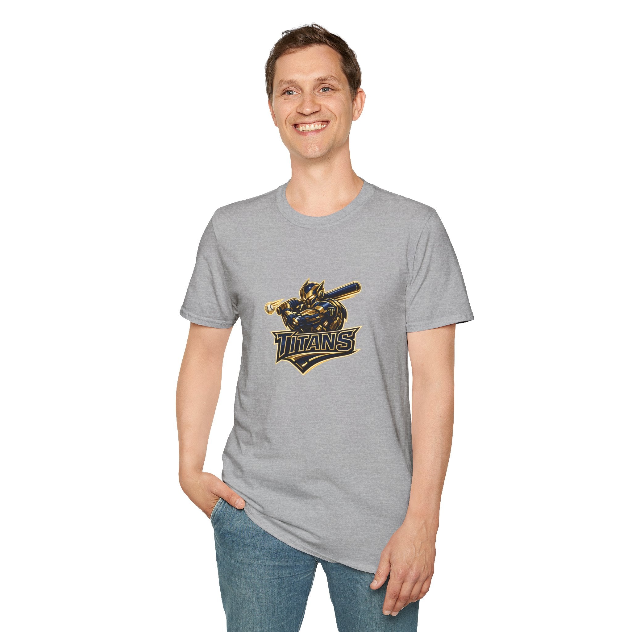 Titans Baseball Prime Logo Adult T-Shirt