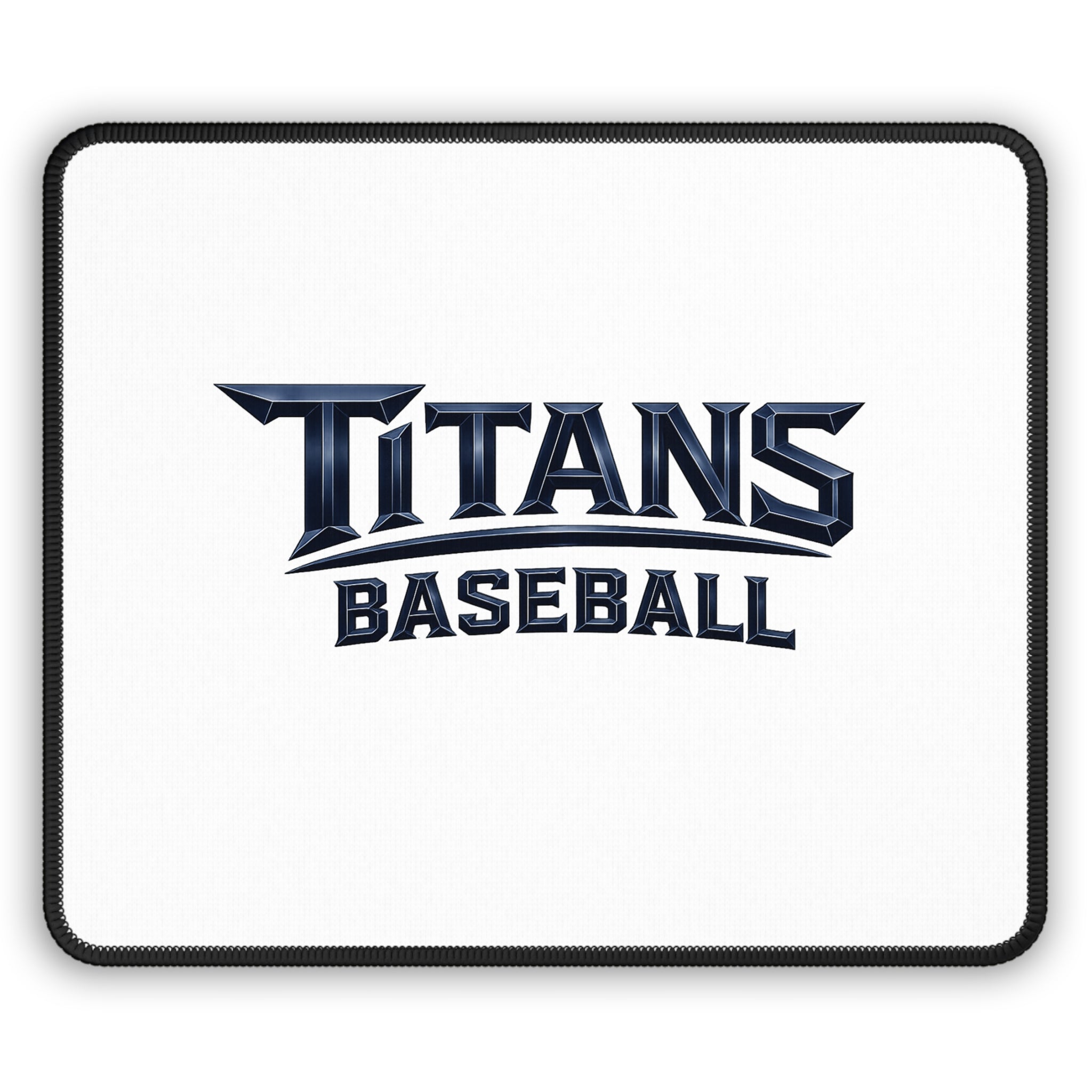 Titan Signature Gaming Mouse Pad-Navy Logo