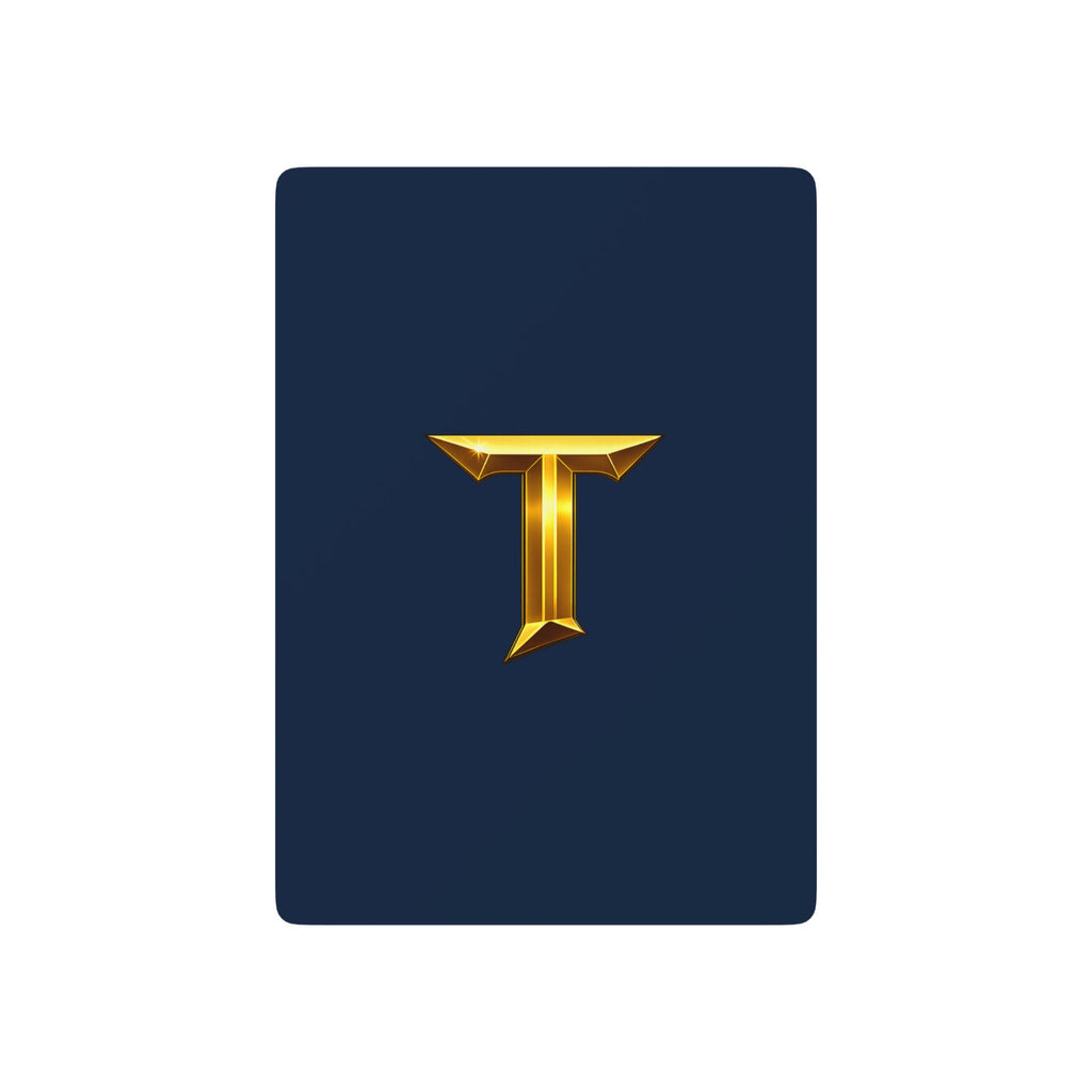 Titans Poker Playing Cards-Gold T Logo