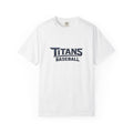 Titans Signature Men's T-Shirt-Navy Logo "Command The Game"