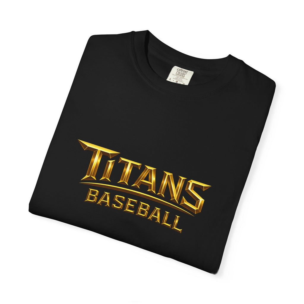 Titans Signature Men's T-Shirt-Gold Logo "Command The Game"