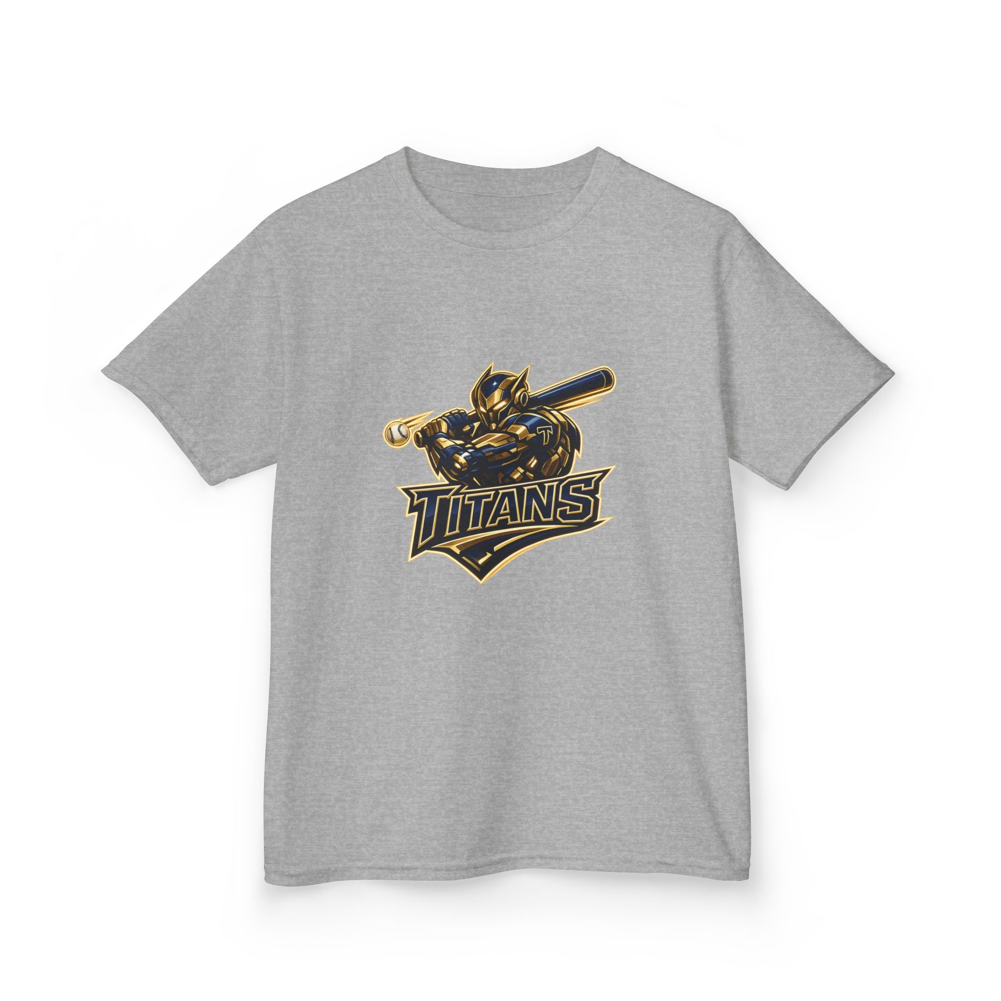 Titans Prime Youth Tee-Navy 'Future Titan' Back Print