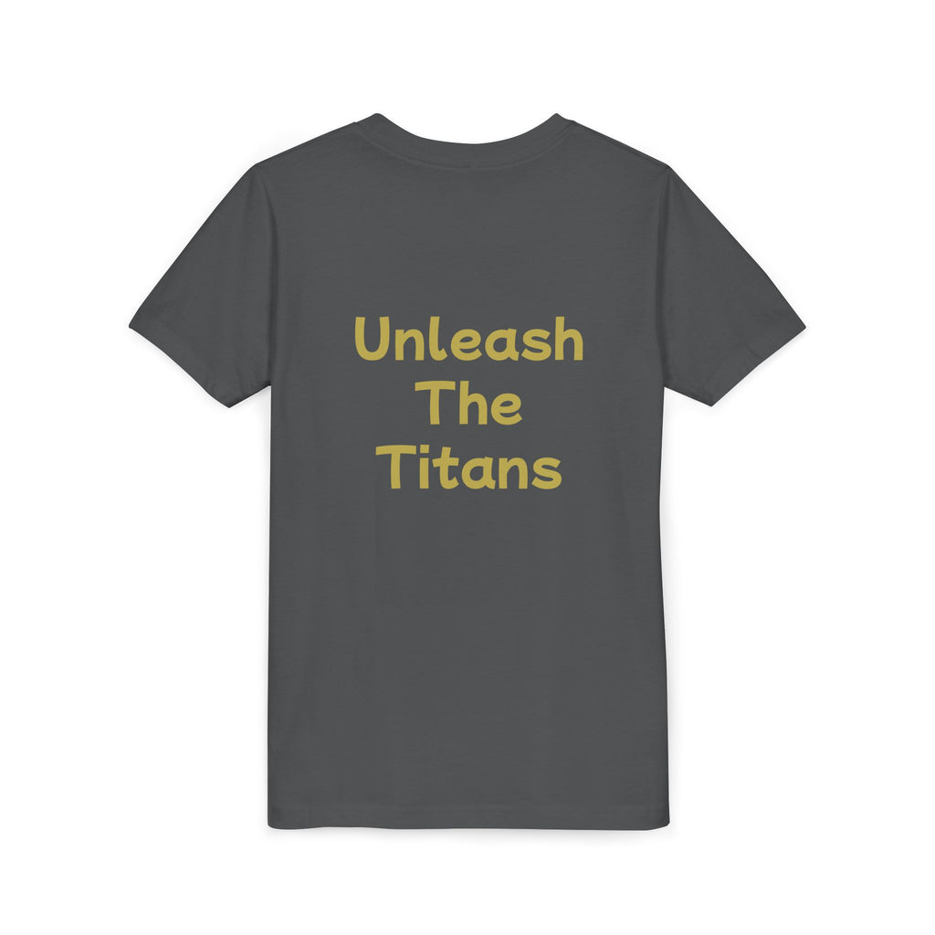 Titans Prime Youth Tee-Gold "Unleash The Titans"