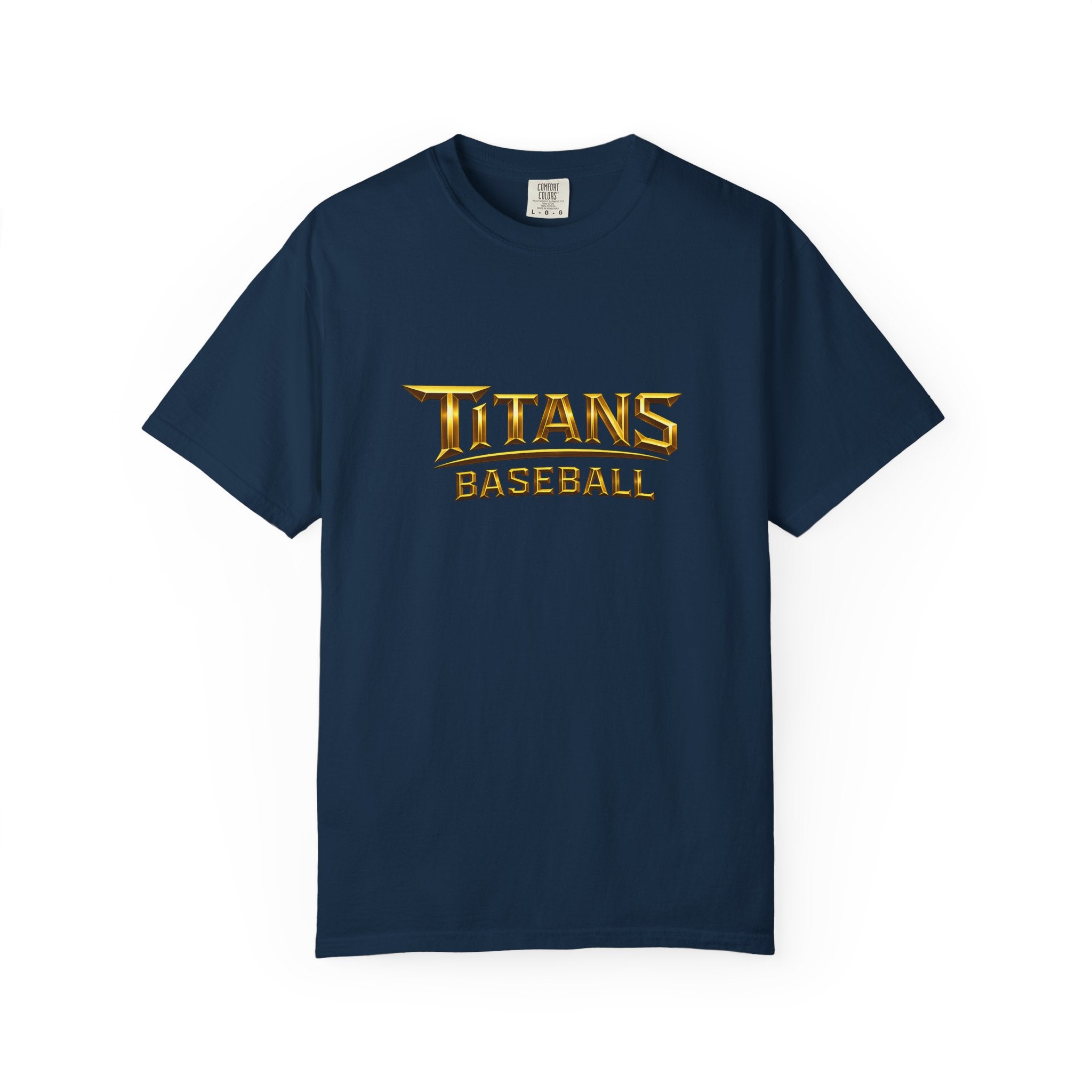 Titans Signature Men's T-Shirt-Gold Logo "Command The Game"