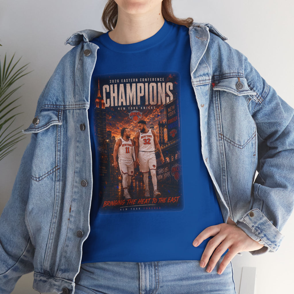 New York Knicks Jalen Brunson and Karl-Anthony Towns T-Shirt